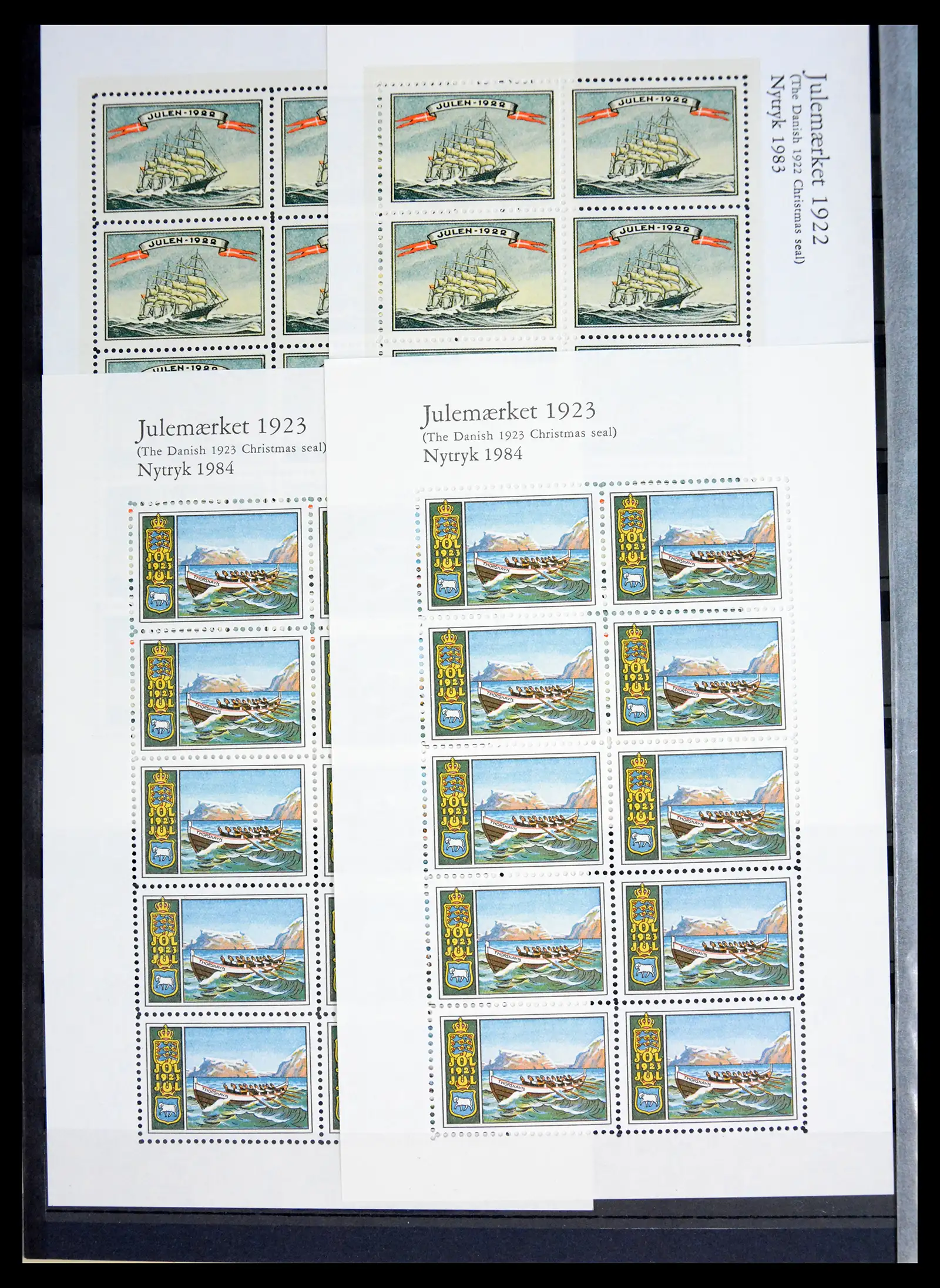 40792 0052 - Stamp collection 40792 Denmark Jul stamps 1904-2019!
