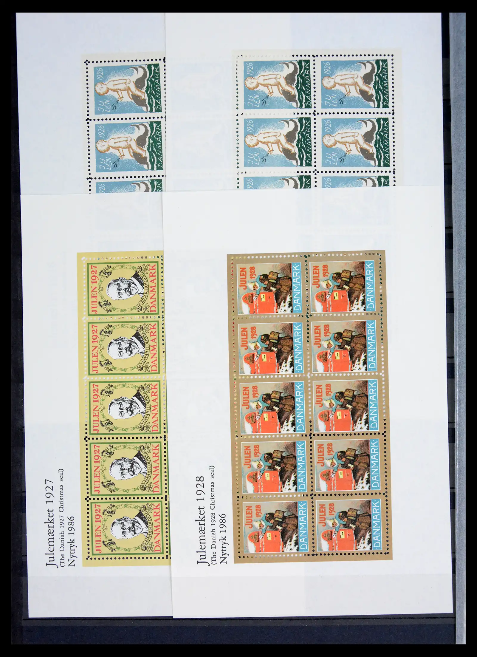 40792 0054 - Stamp collection 40792 Denmark Jul stamps 1904-2019!
