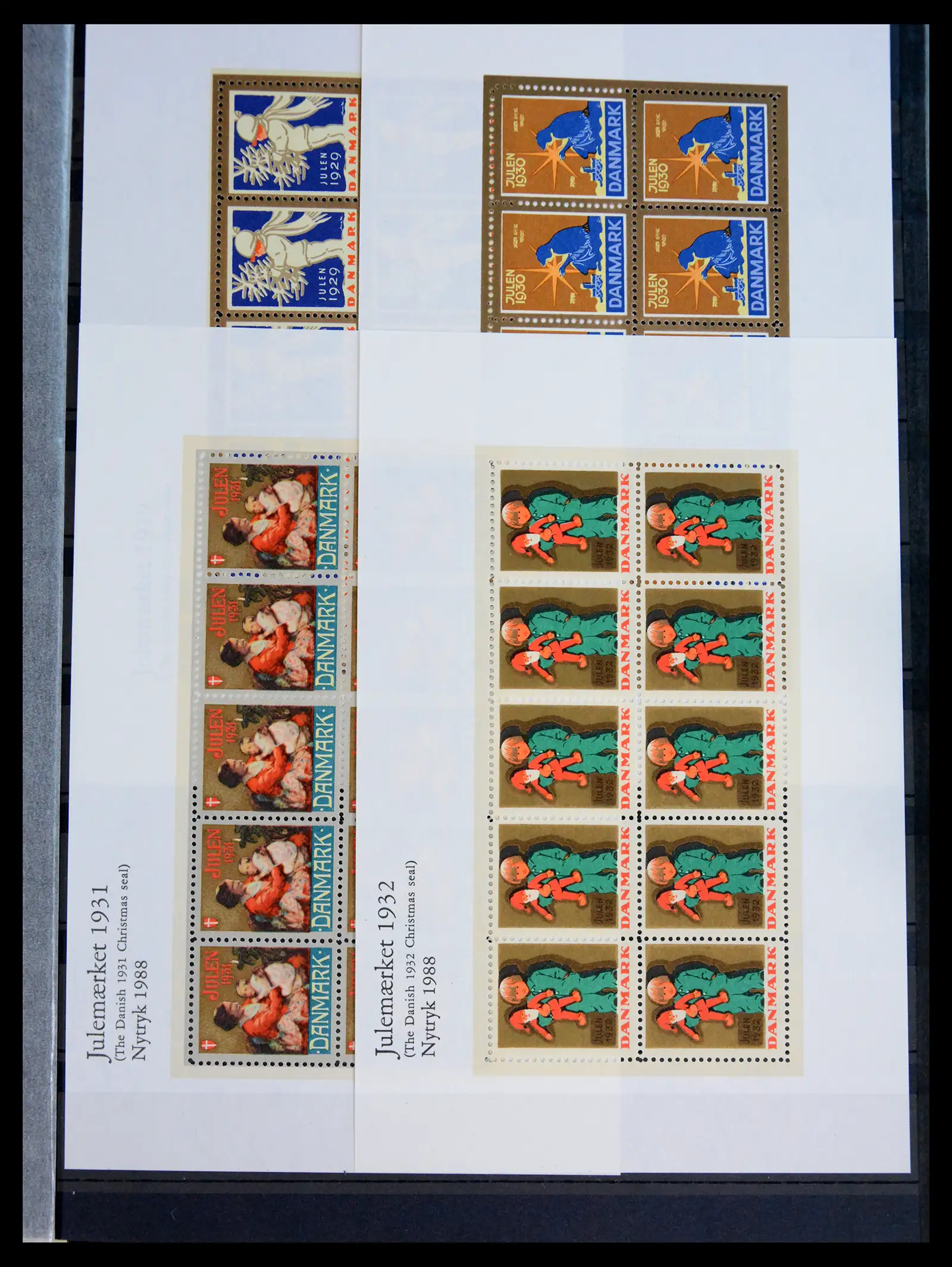 40792 0055 - Stamp collection 40792 Denmark Jul stamps 1904-2019!