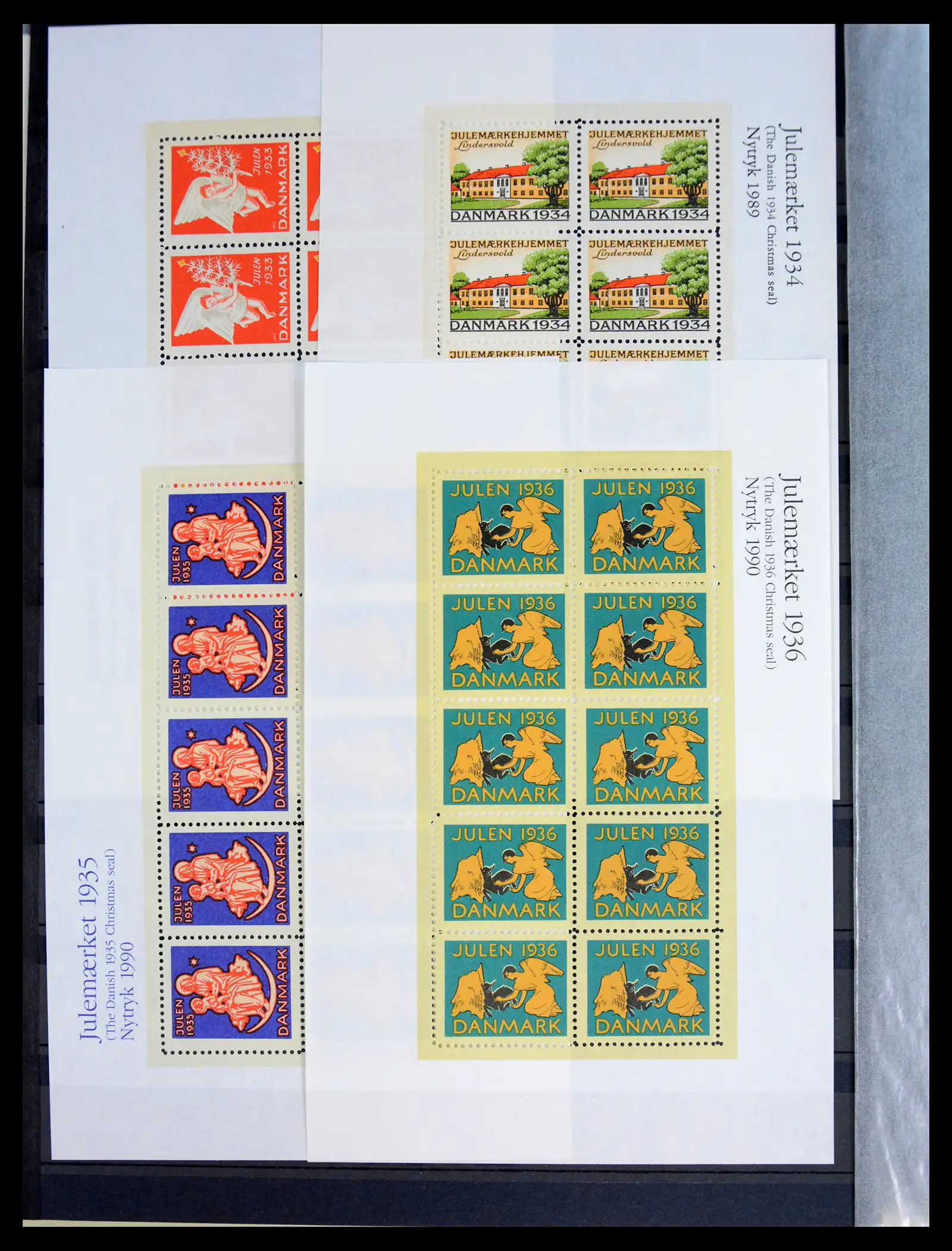 40792 0056 - Stamp collection 40792 Denmark Jul stamps 1904-2019!