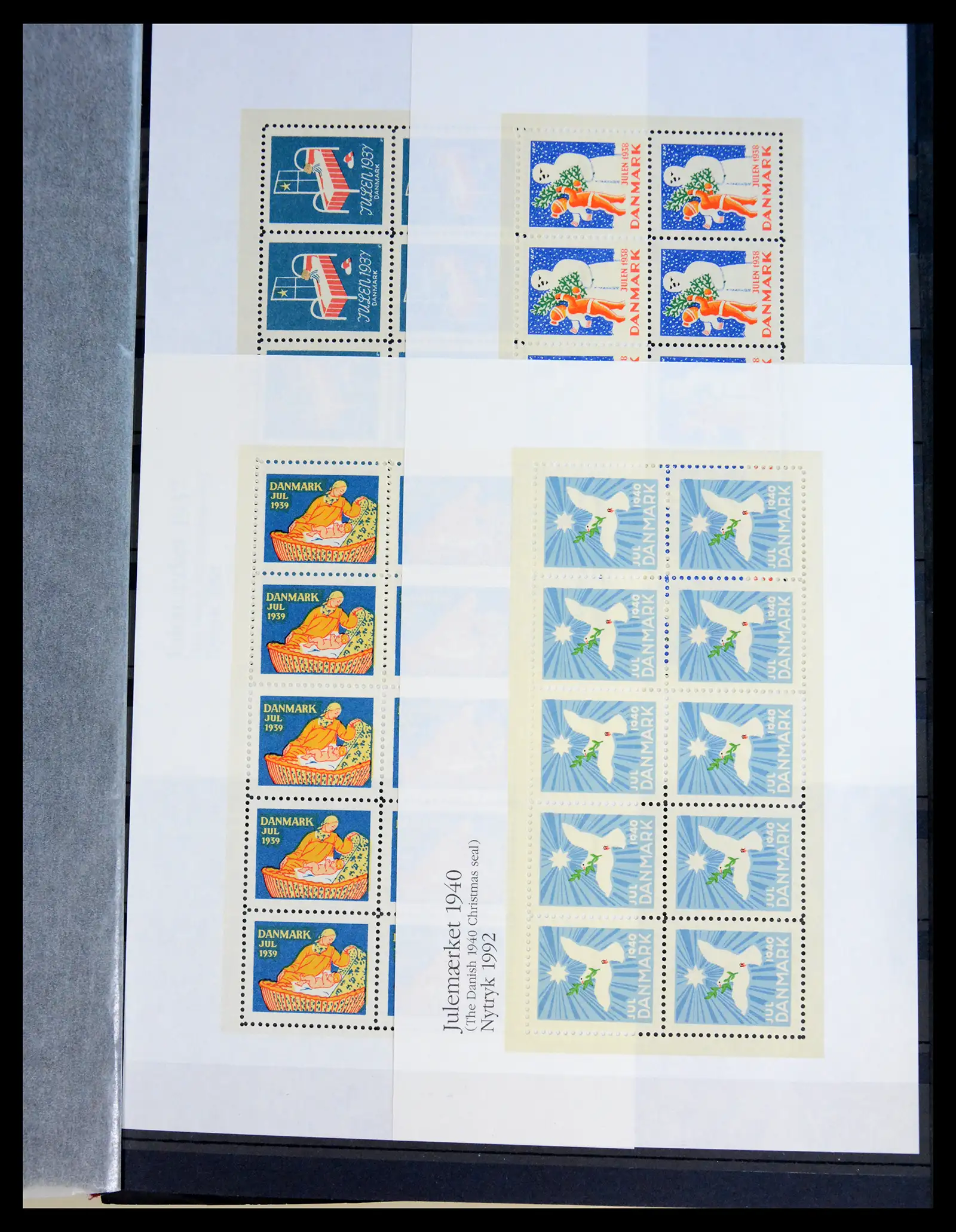 40792 0057 - Stamp collection 40792 Denmark Jul stamps 1904-2019!