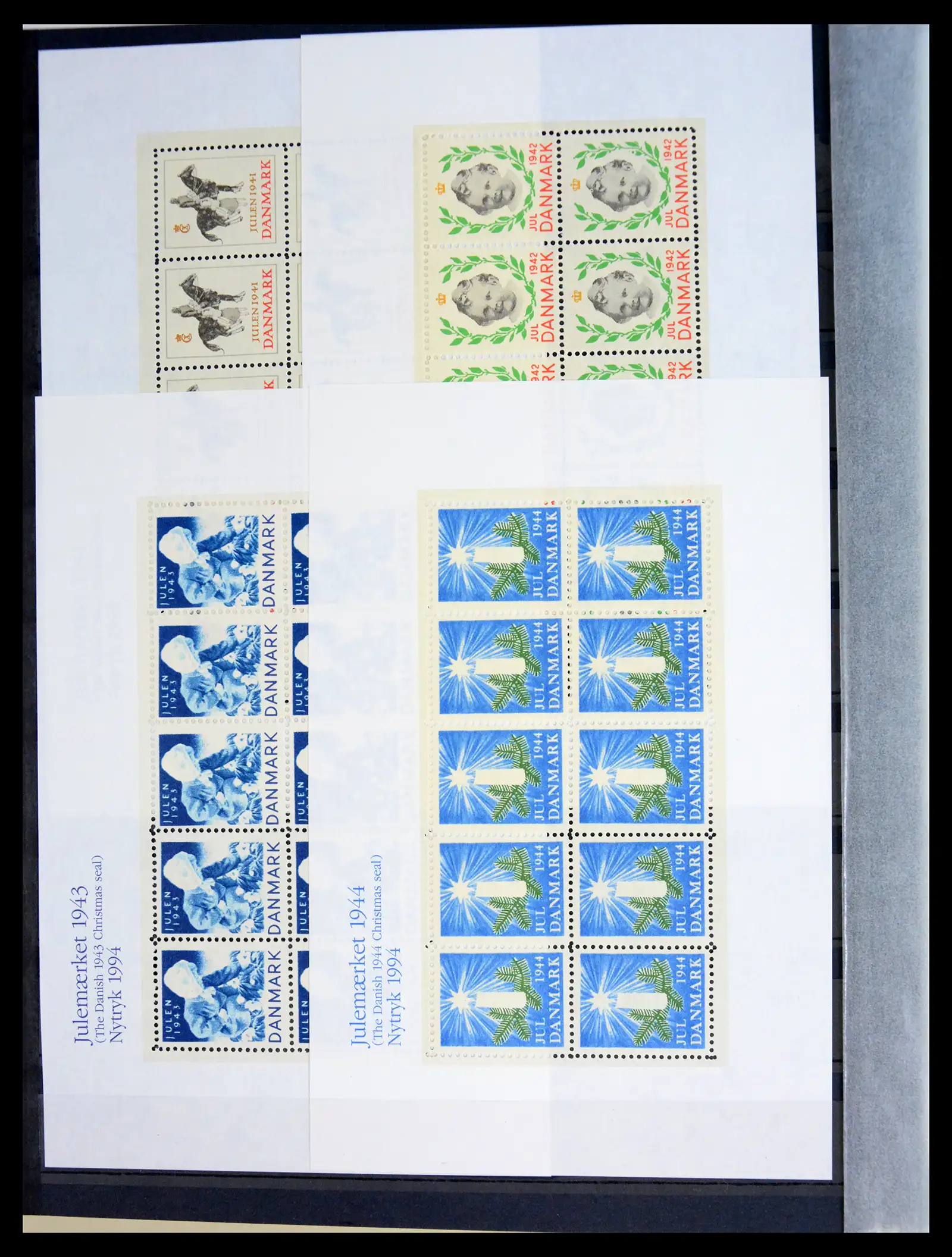 40792 0058 - Stamp collection 40792 Denmark Jul stamps 1904-2019!