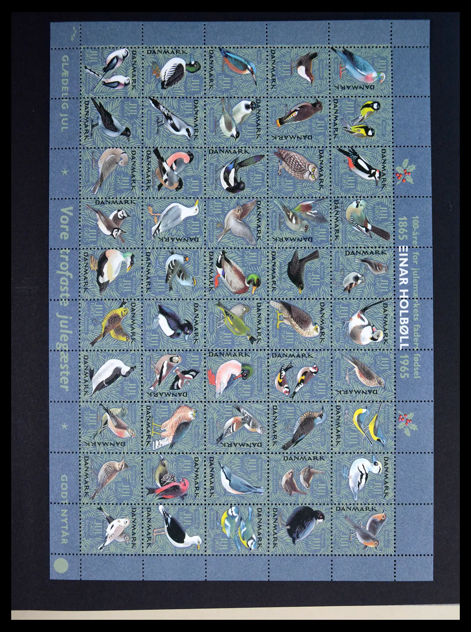 40792 0064 - Stamp collection 40792 Denmark Jul stamps 1904-2019!