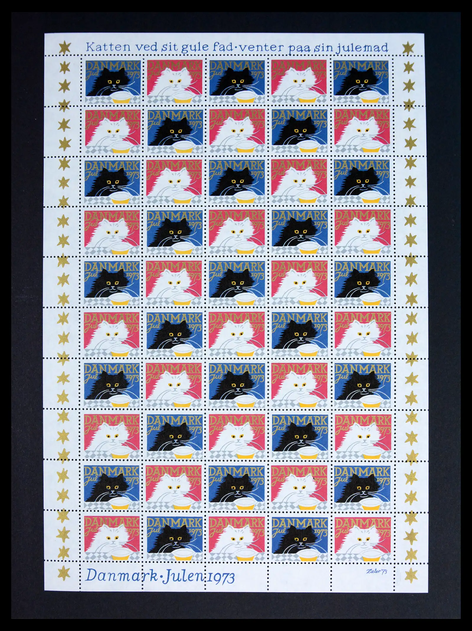 40792 0071 - Stamp collection 40792 Denmark Jul stamps 1904-2019!