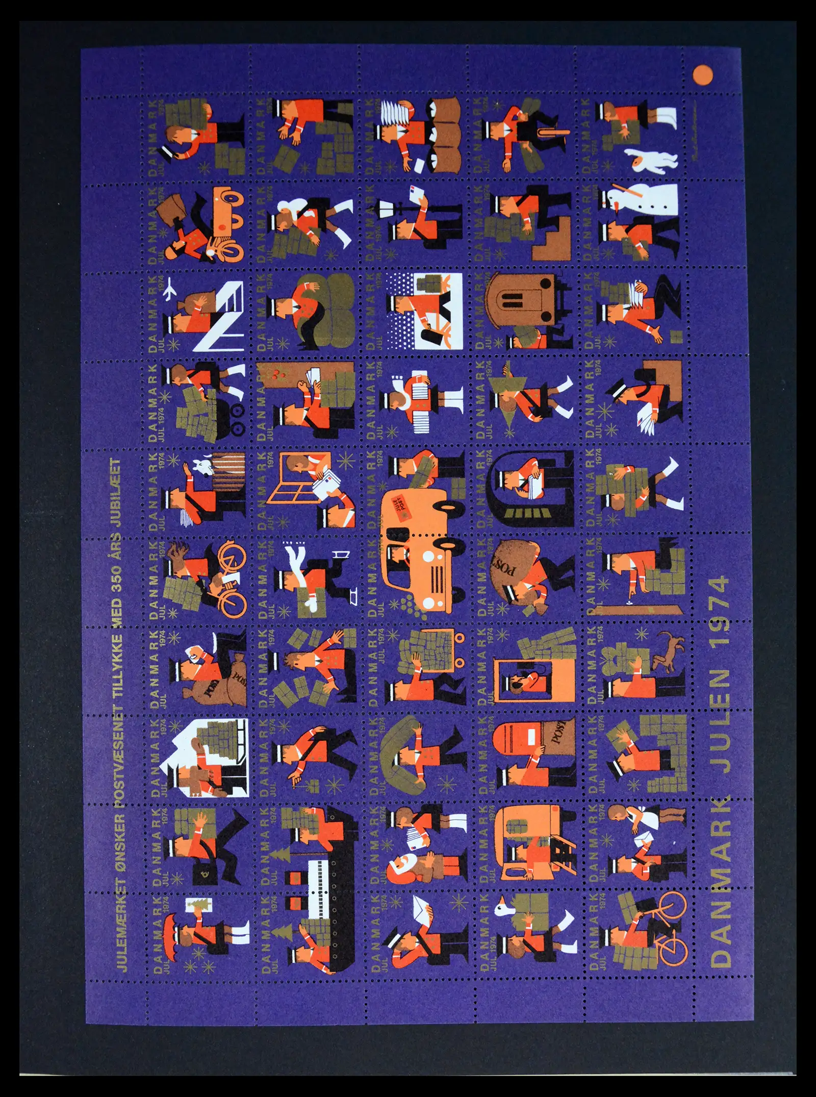 40792 0072 - Stamp collection 40792 Denmark Jul stamps 1904-2019!