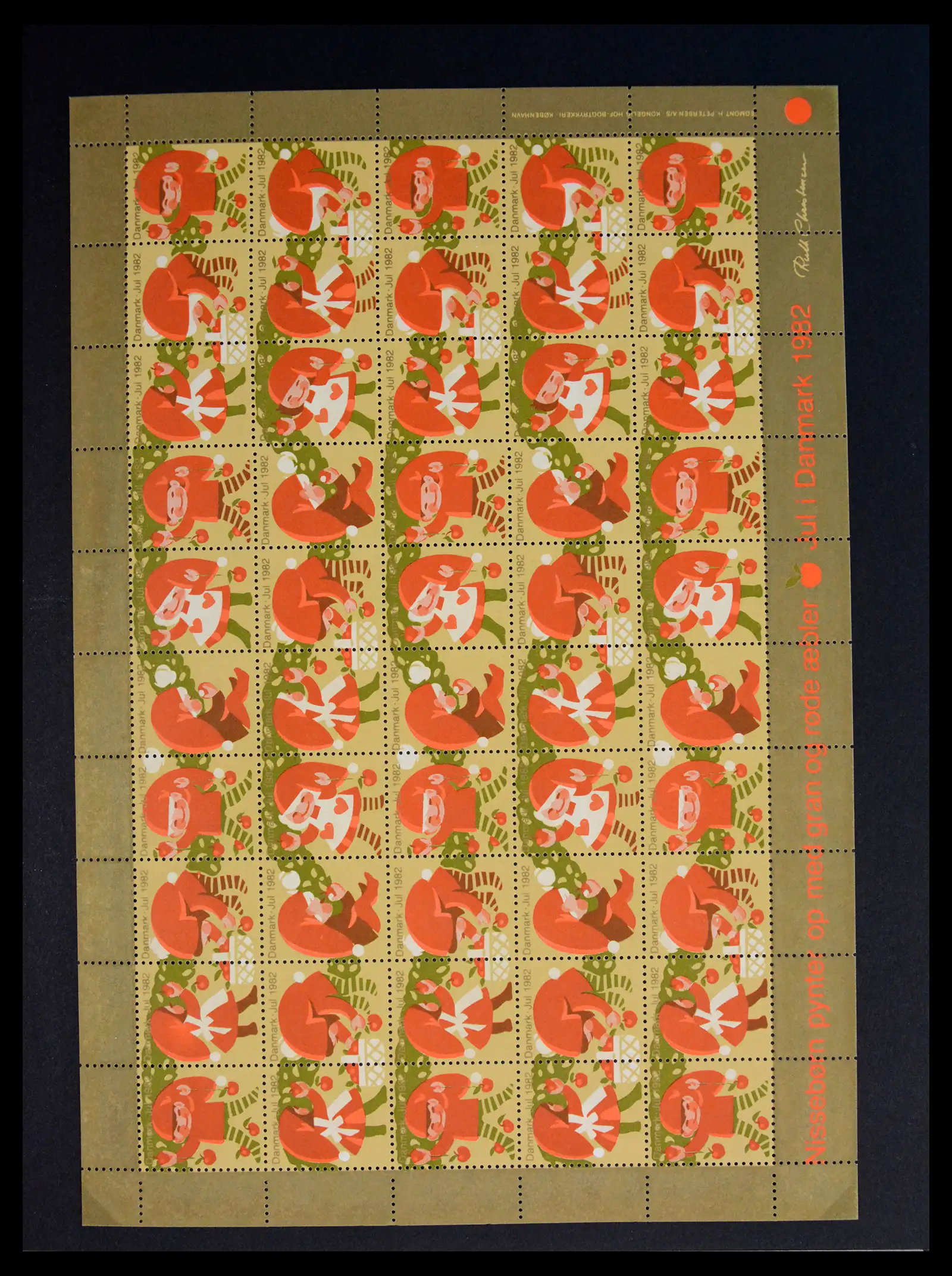 40792 0080 - Stamp collection 40792 Denmark Jul stamps 1904-2019!