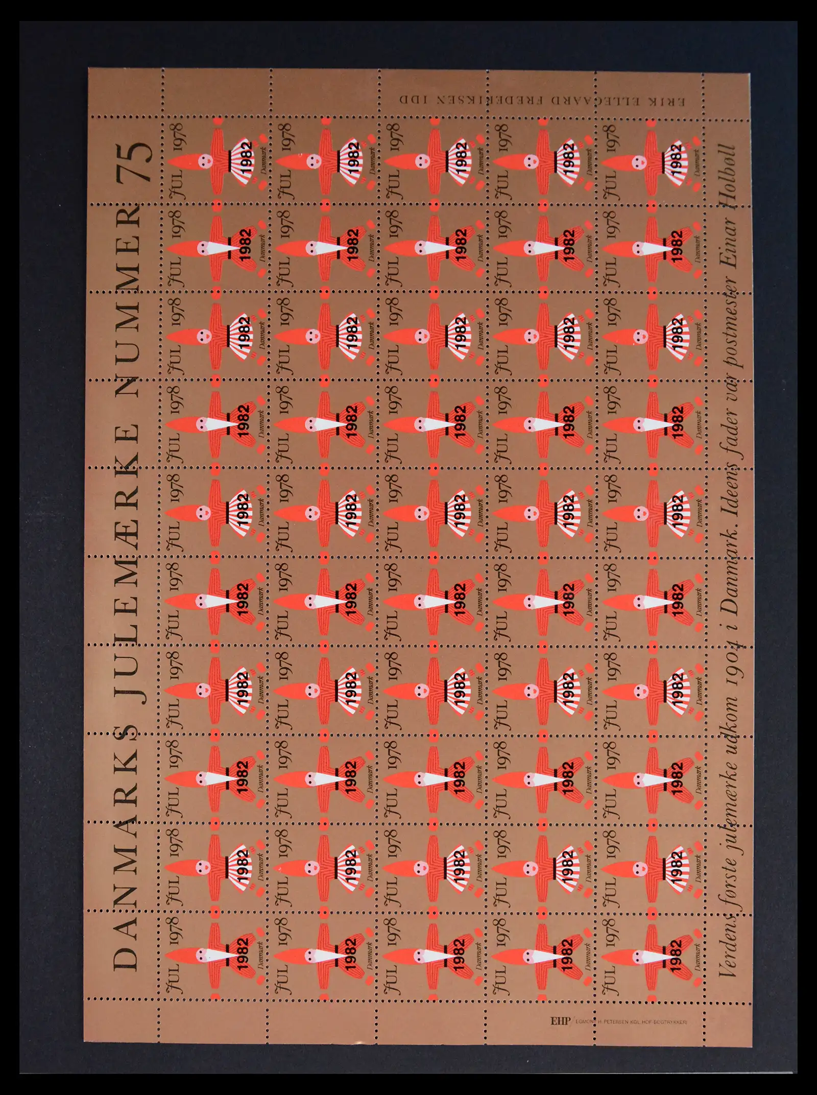 40792 0081 - Stamp collection 40792 Denmark Jul stamps 1904-2019!
