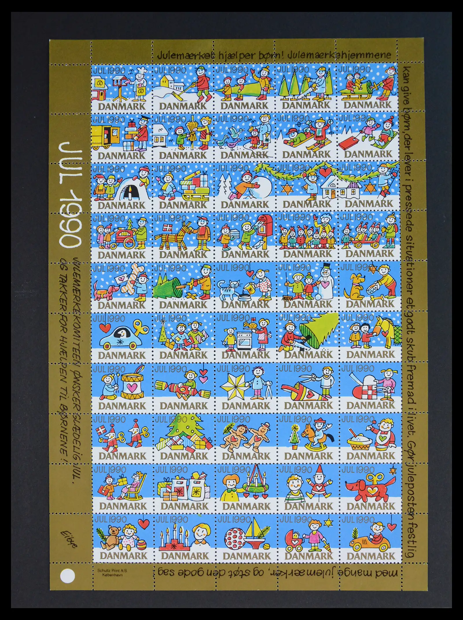 40792 0089 - Stamp collection 40792 Denmark Jul stamps 1904-2019!
