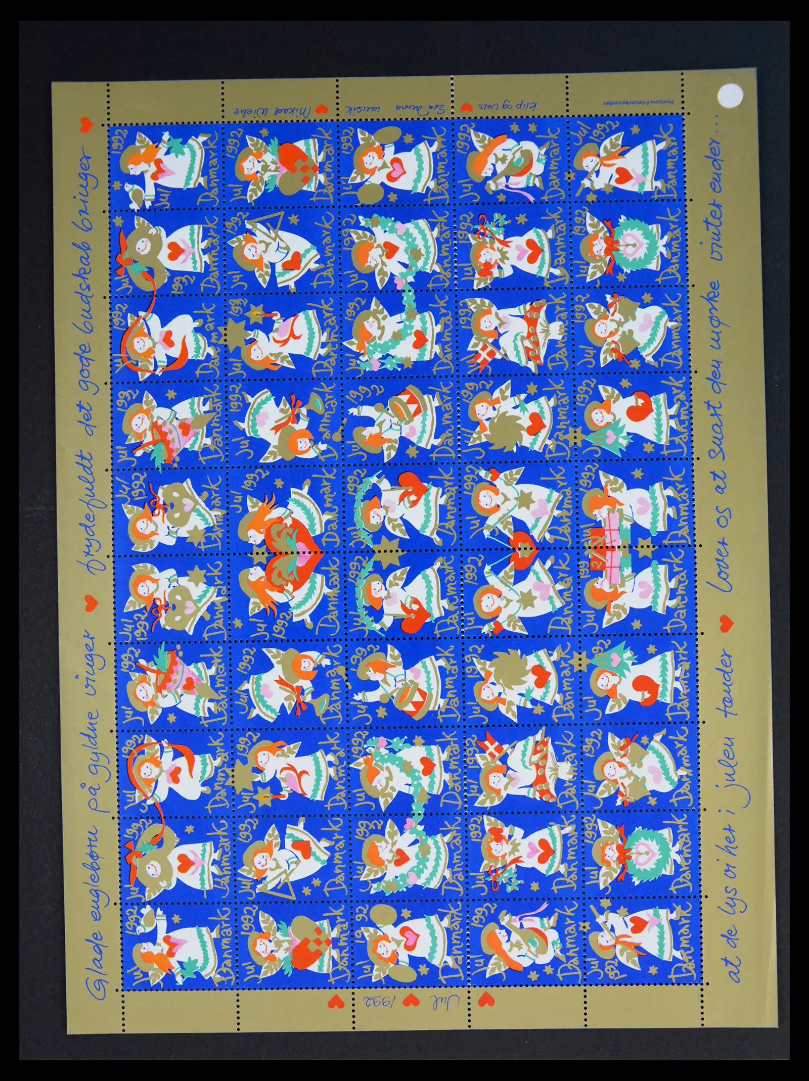 40792 0091 - Stamp collection 40792 Denmark Jul stamps 1904-2019!