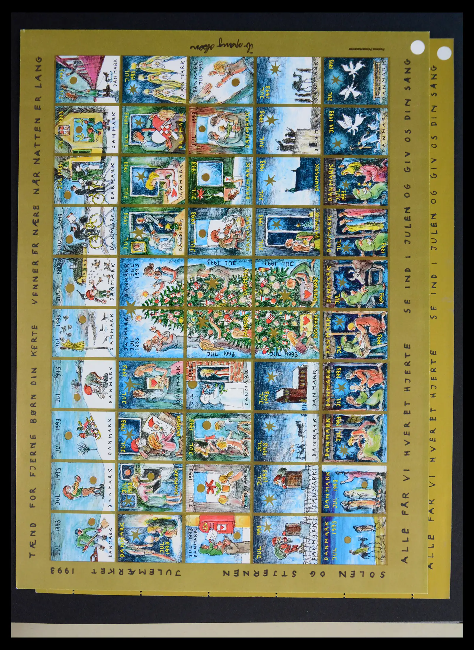 40792 0092 - Stamp collection 40792 Denmark Jul stamps 1904-2019!
