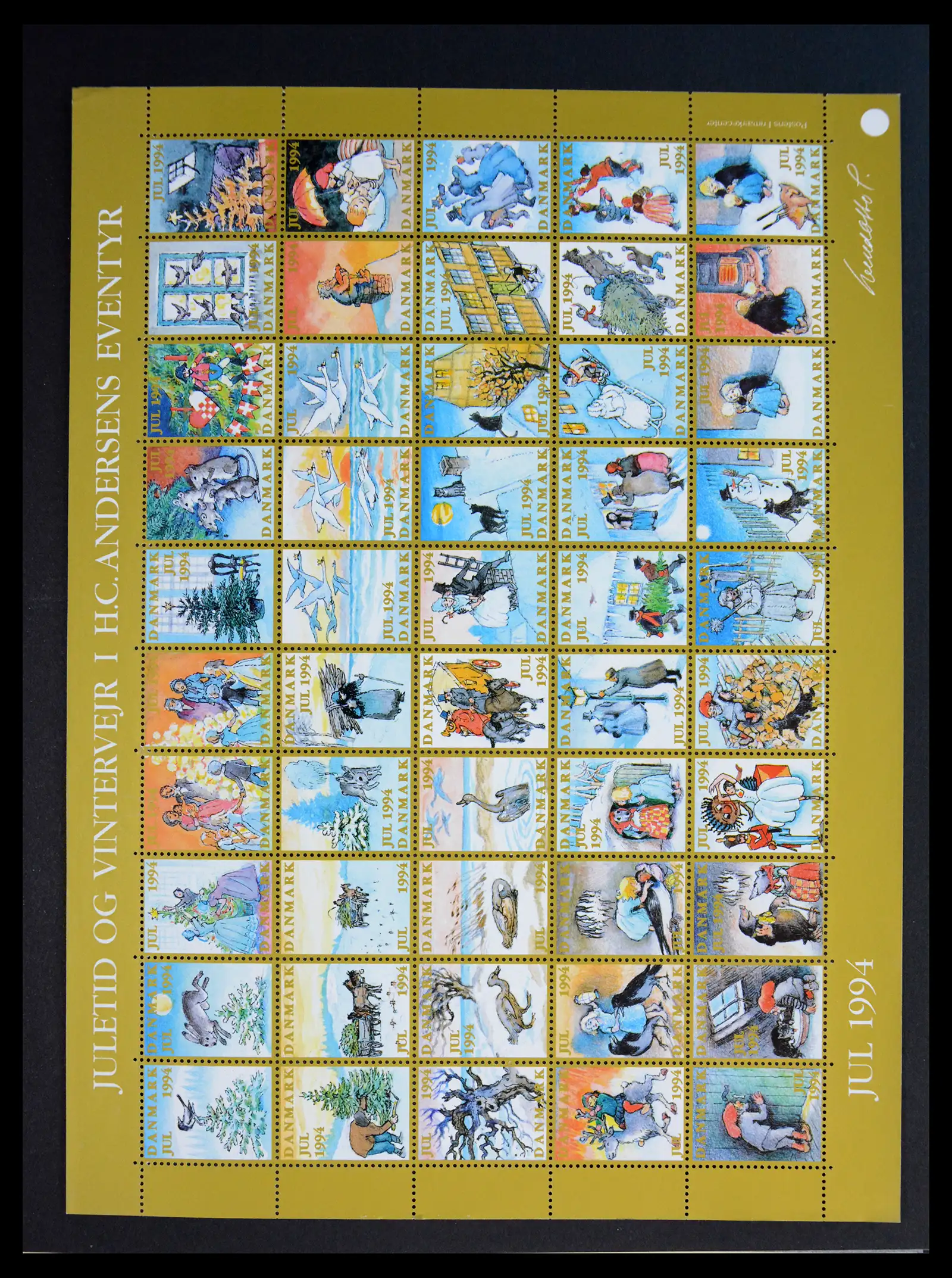 40792 0093 - Stamp collection 40792 Denmark Jul stamps 1904-2019!