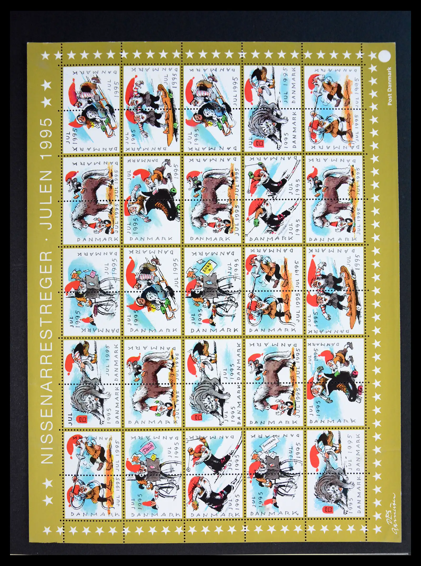 40792 0094 - Stamp collection 40792 Denmark Jul stamps 1904-2019!