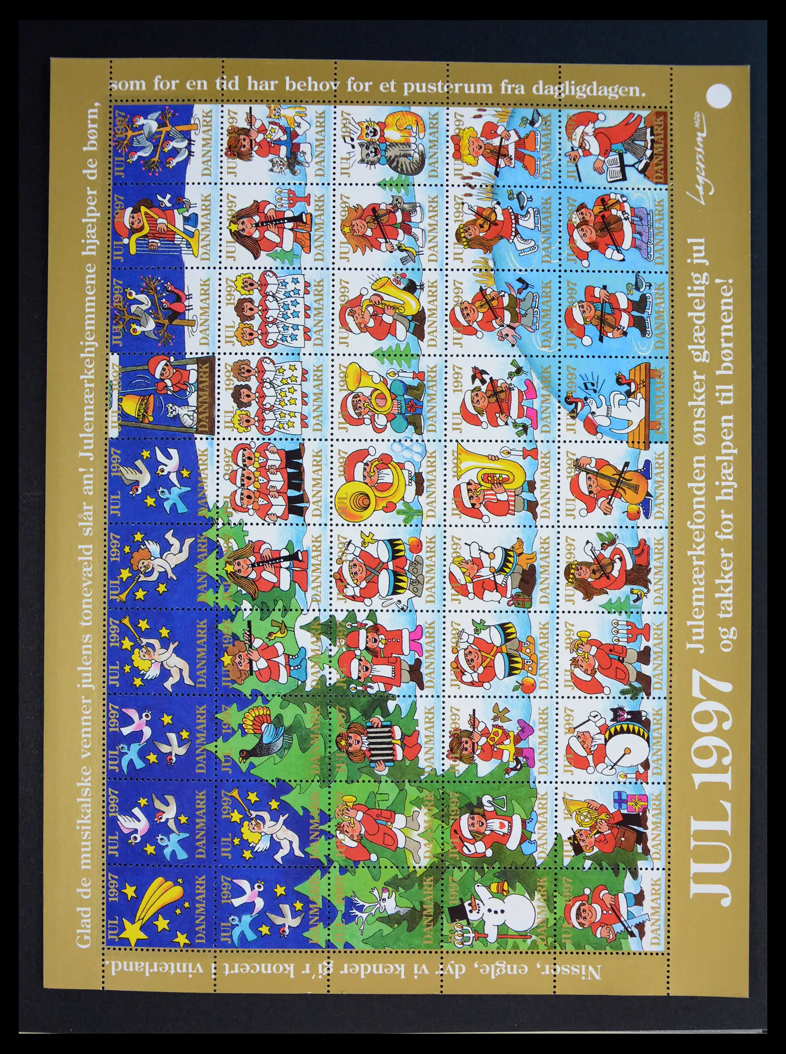 40792 0096 - Stamp collection 40792 Denmark Jul stamps 1904-2019!