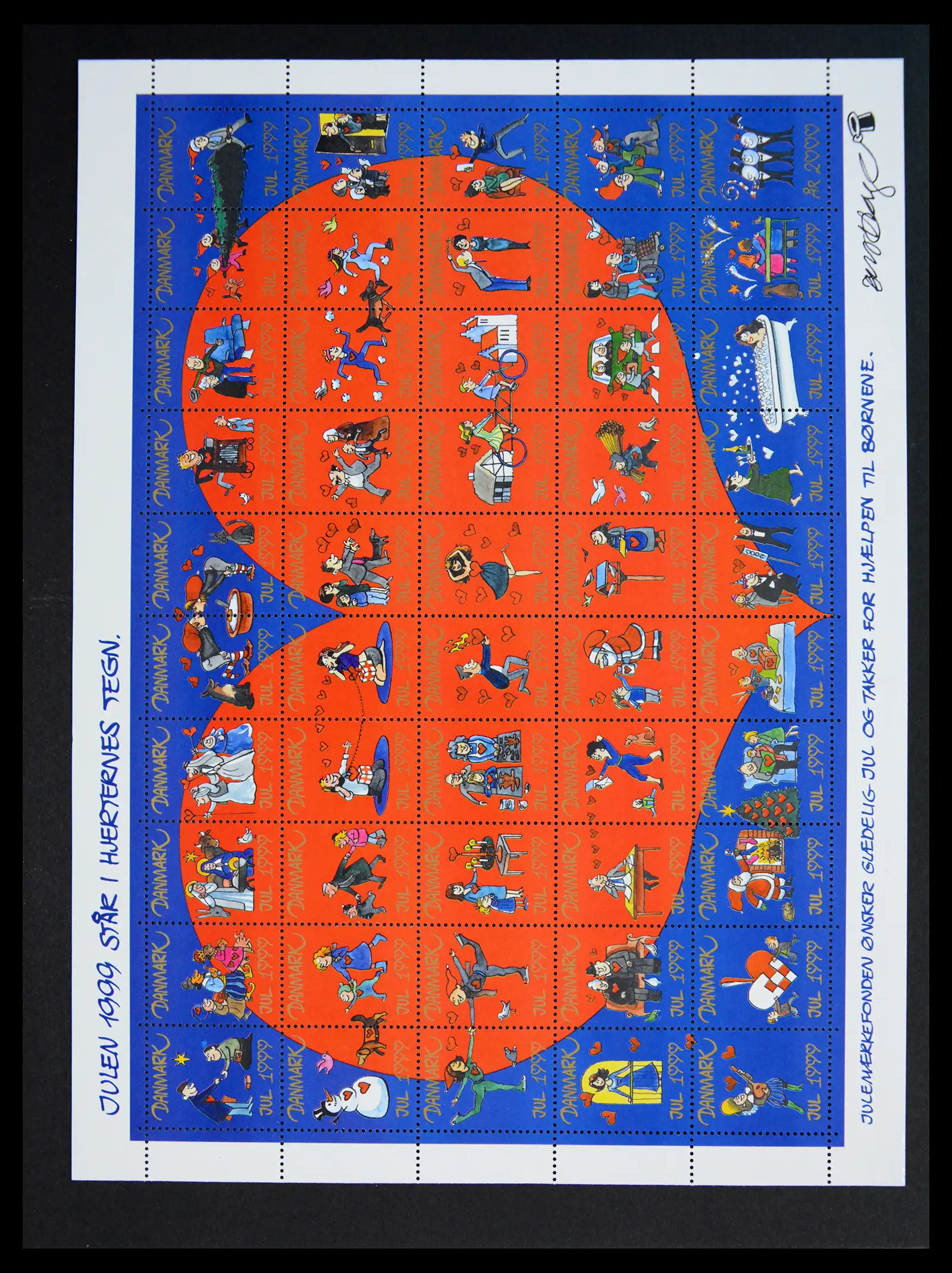 40792 0098 - Stamp collection 40792 Denmark Jul stamps 1904-2019!