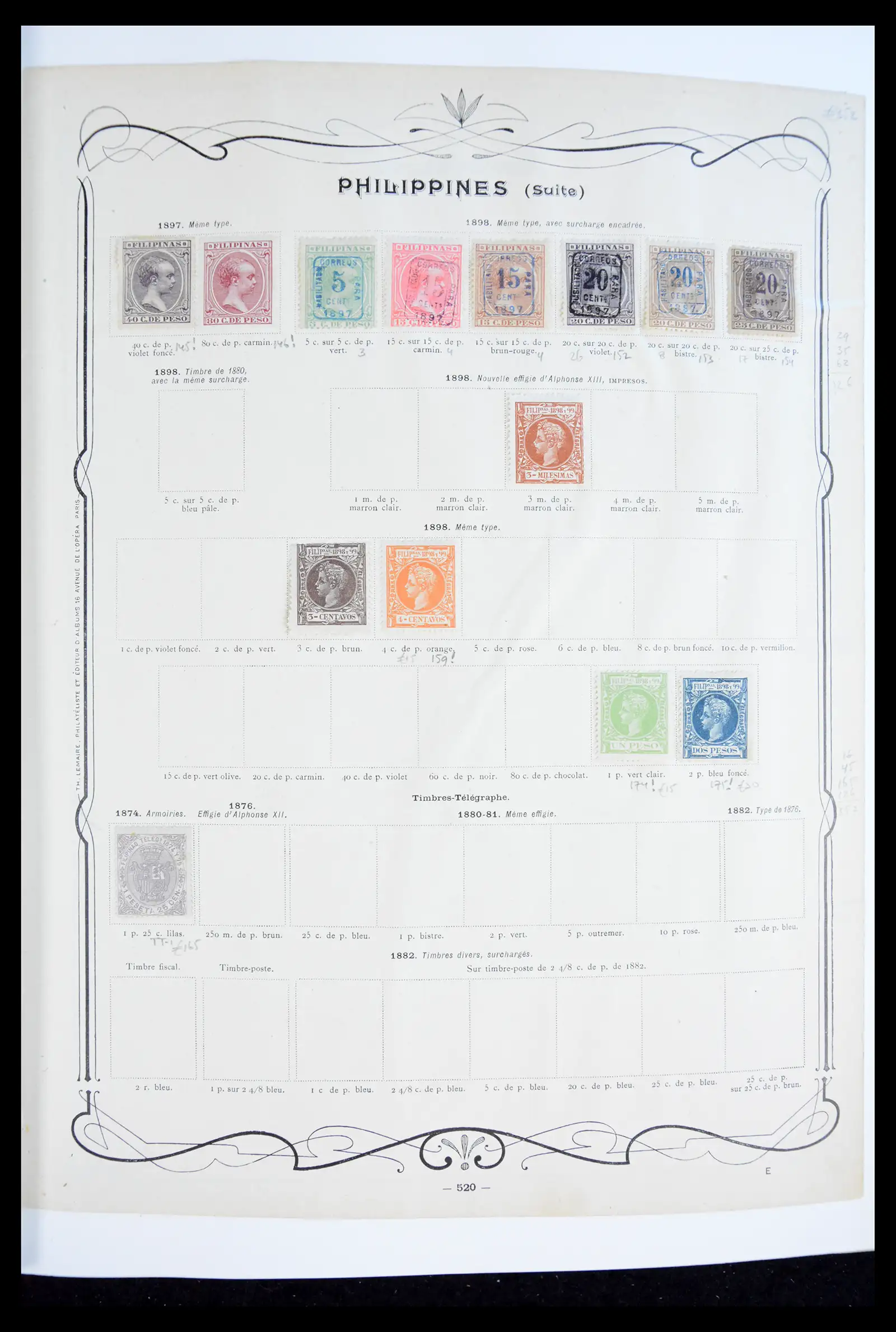 40838 0005 - Postzegelverzameling 40838 Filippijnen 1854-2007.