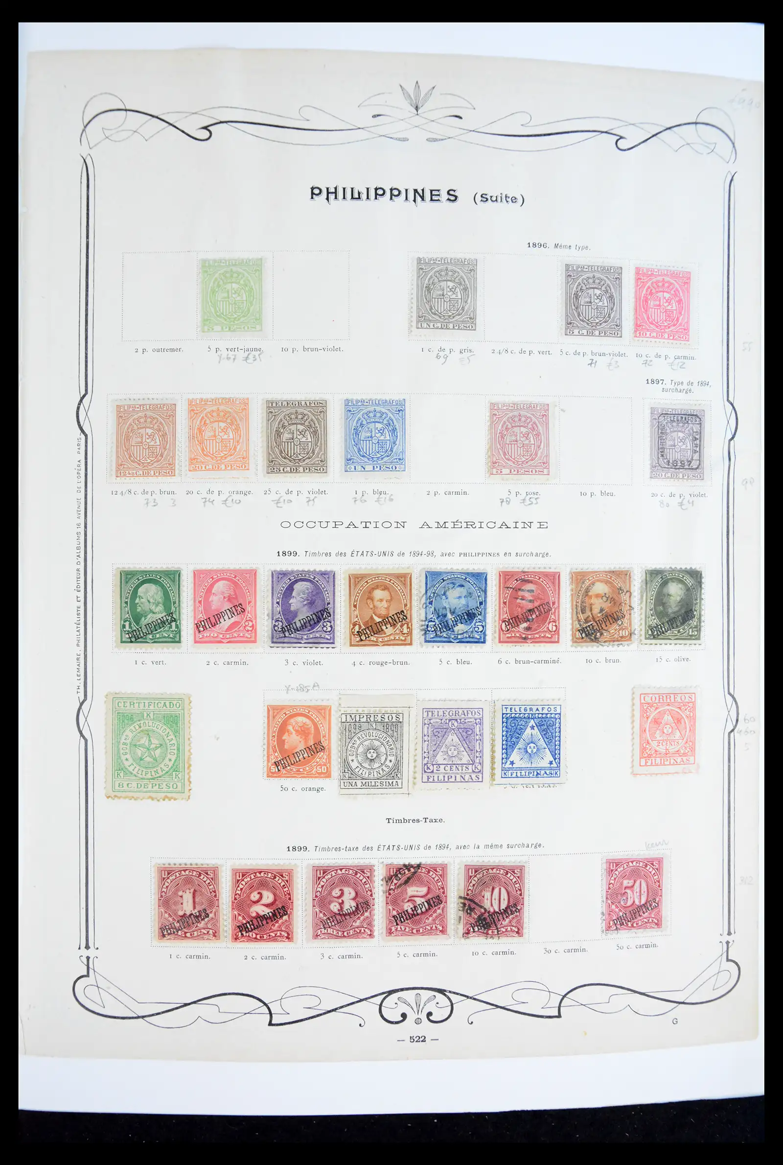 40838 0007 - Postzegelverzameling 40838 Filippijnen 1854-2007.