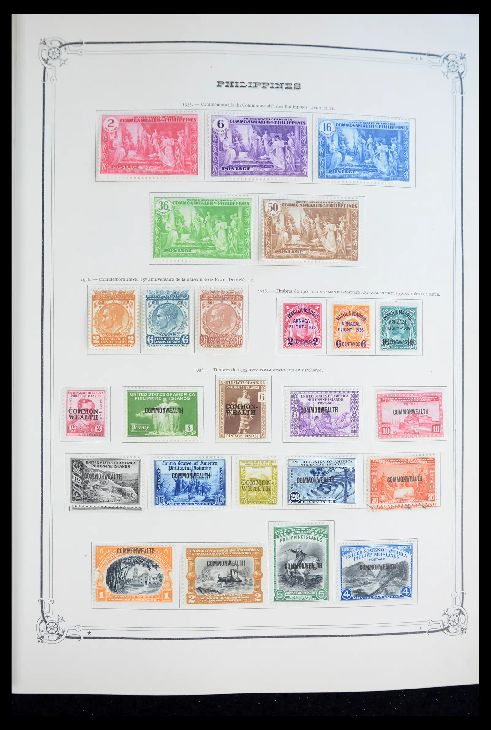 40838 0010 - Postzegelverzameling 40838 Filippijnen 1854-2007.