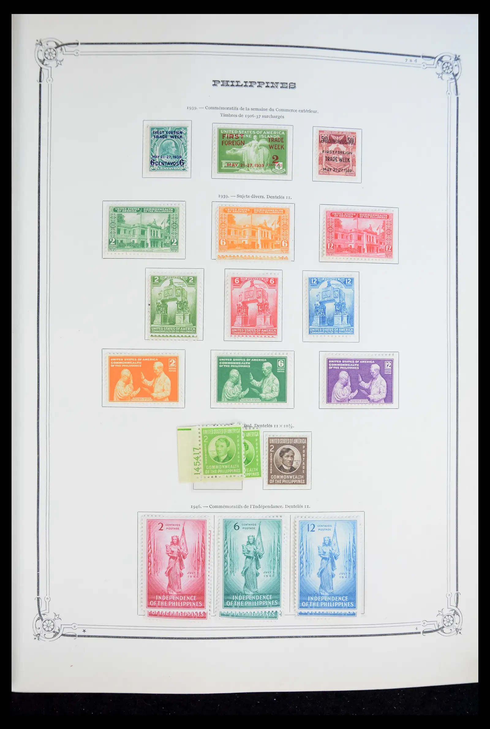 40838 0012 - Postzegelverzameling 40838 Filippijnen 1854-2007.