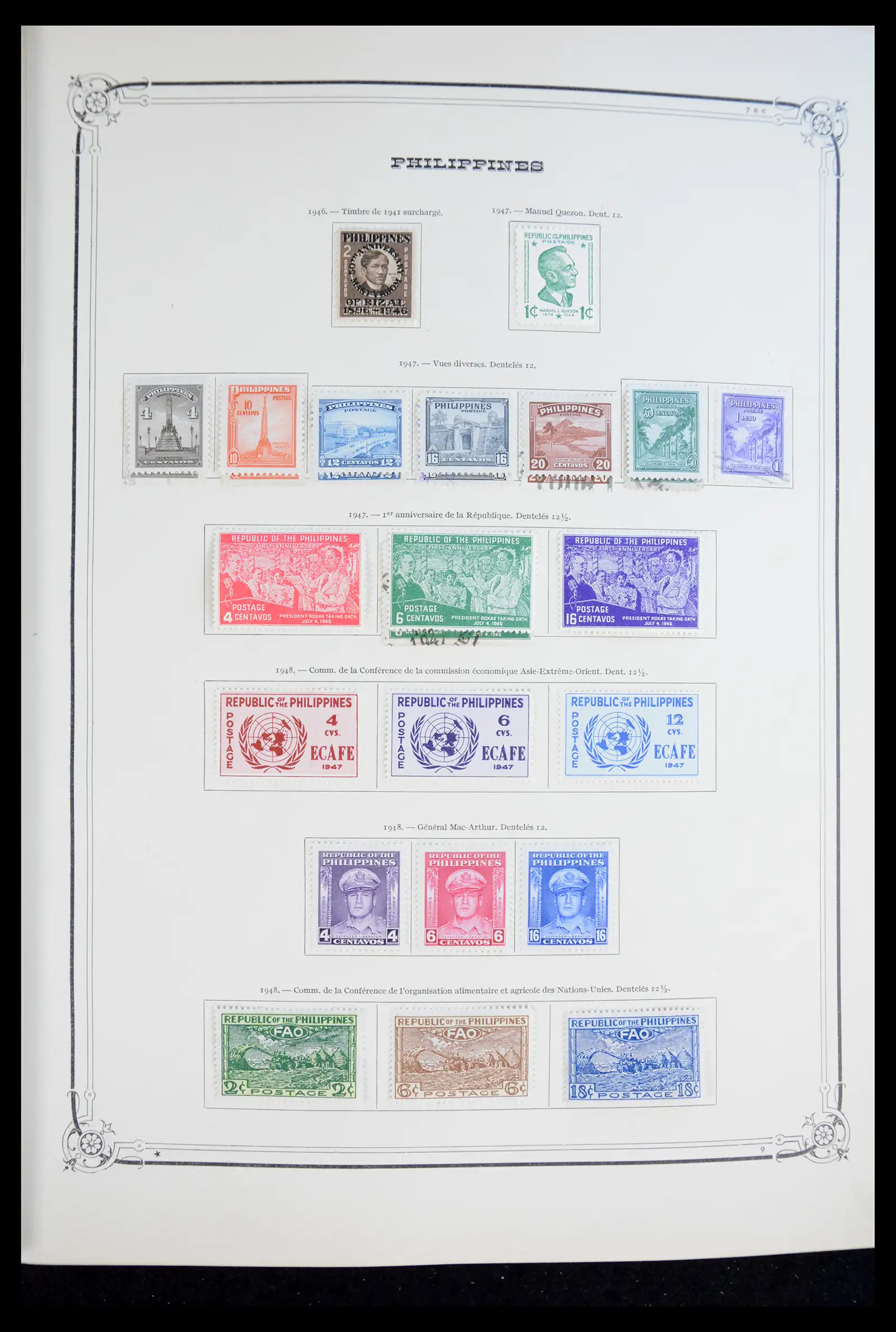 40838 0013 - Postzegelverzameling 40838 Filippijnen 1854-2007.
