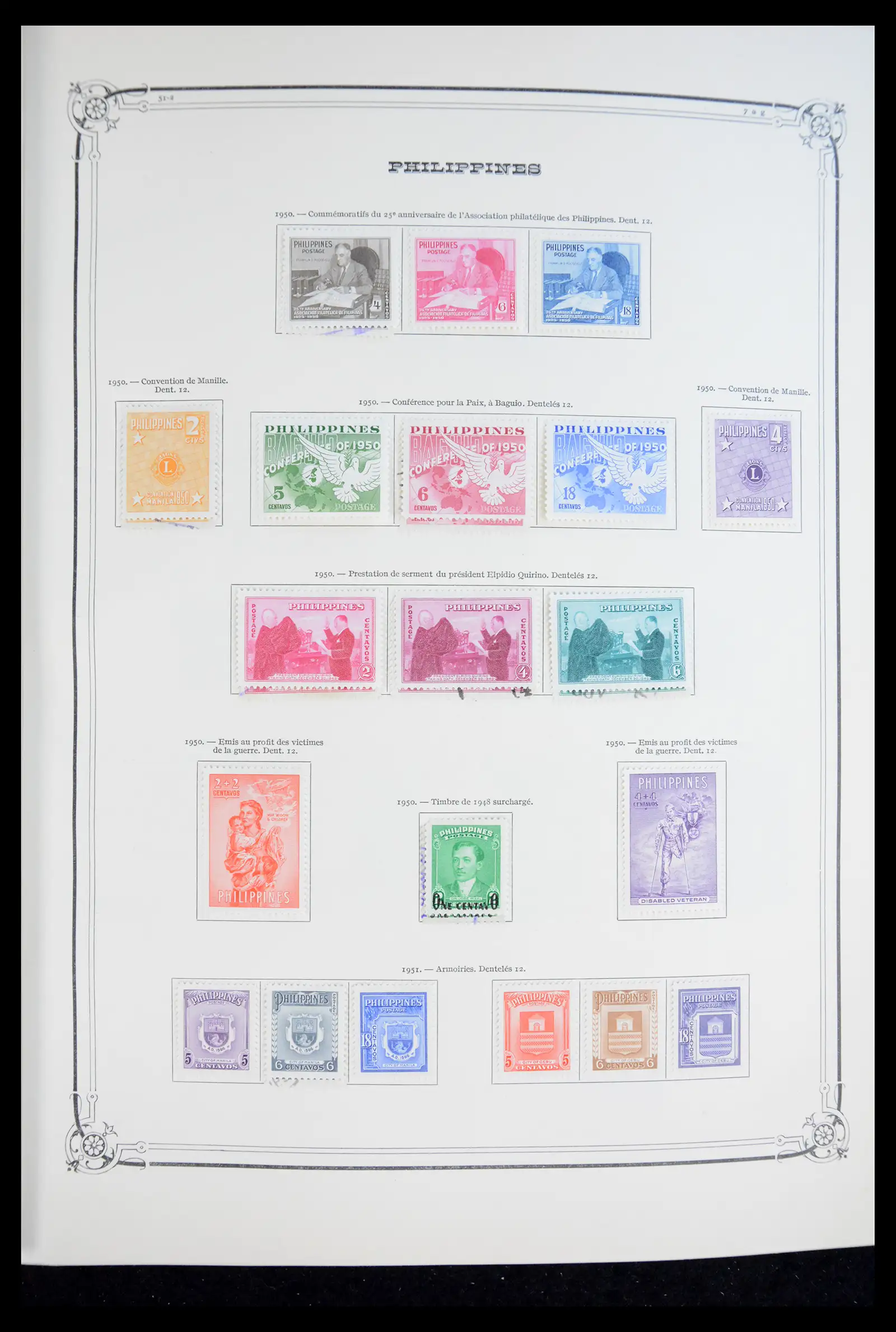 40838 0016 - Postzegelverzameling 40838 Filippijnen 1854-2007.