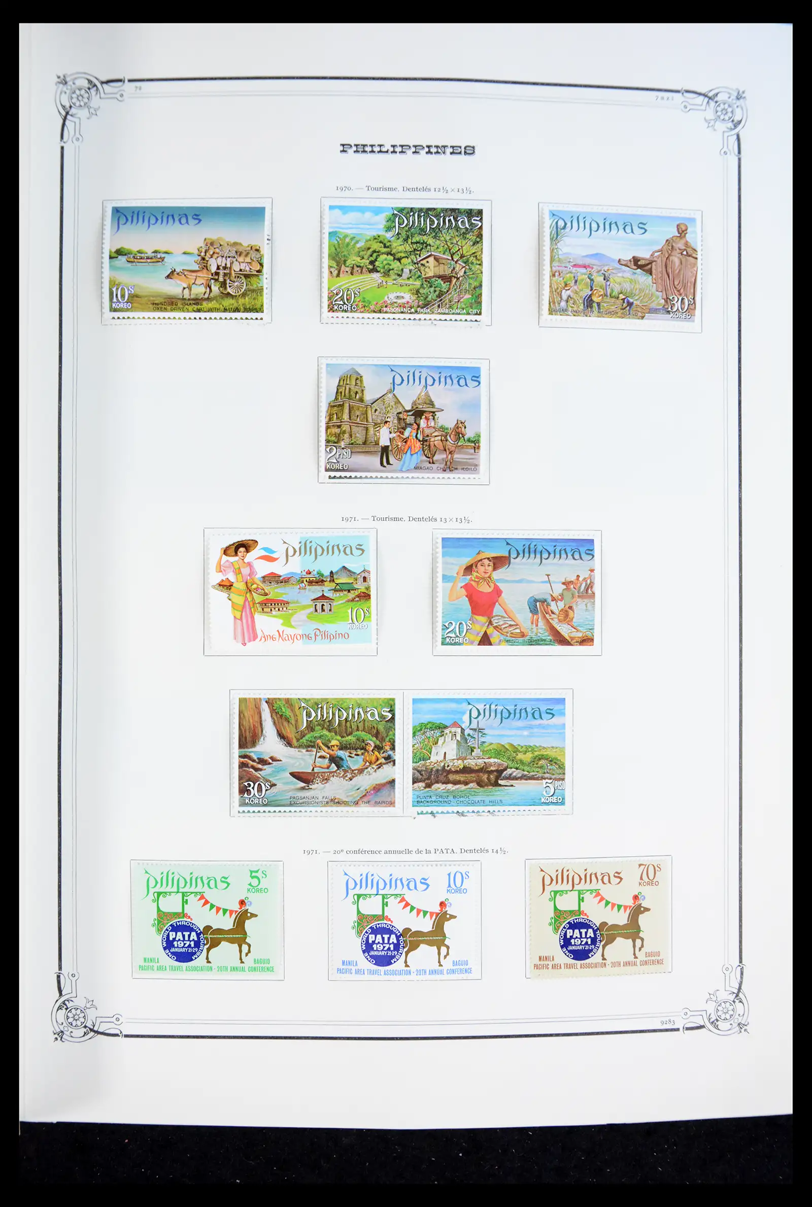 40838 0043 - Postzegelverzameling 40838 Filippijnen 1854-2007.