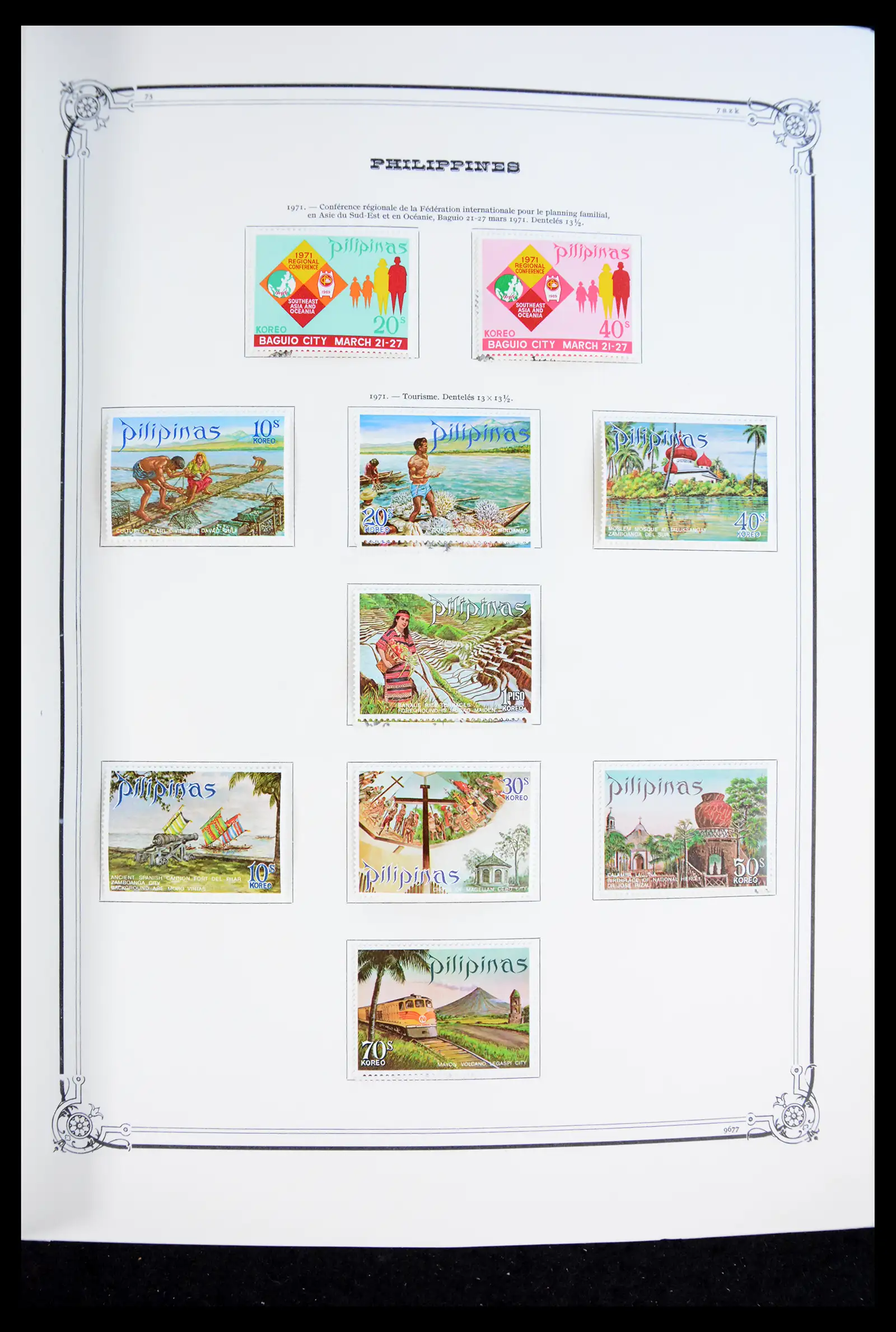 40838 0044 - Postzegelverzameling 40838 Filippijnen 1854-2007.