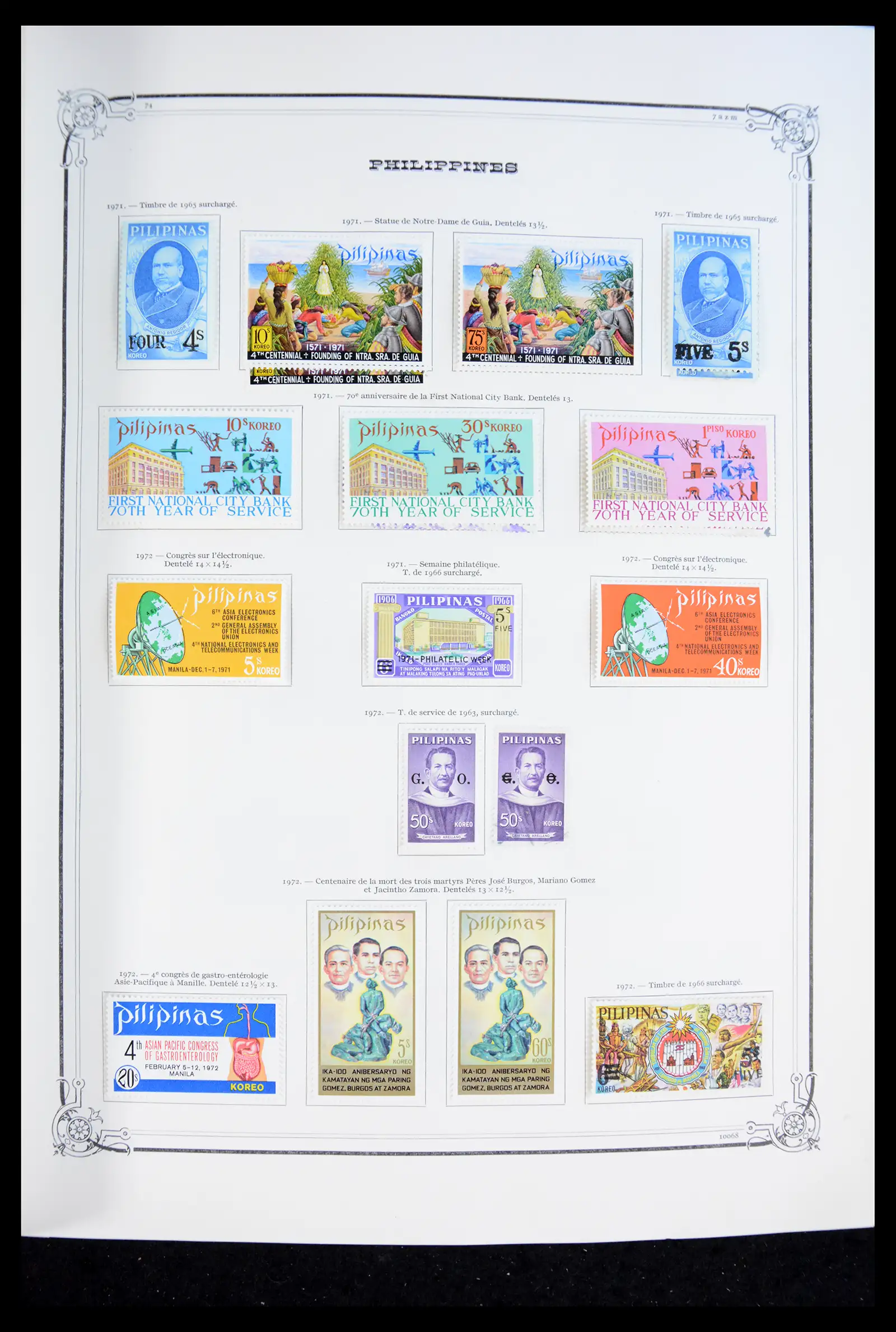 40838 0046 - Postzegelverzameling 40838 Filippijnen 1854-2007.