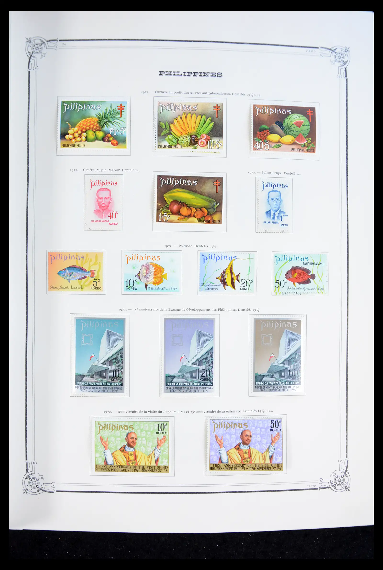 40838 0048 - Postzegelverzameling 40838 Filippijnen 1854-2007.