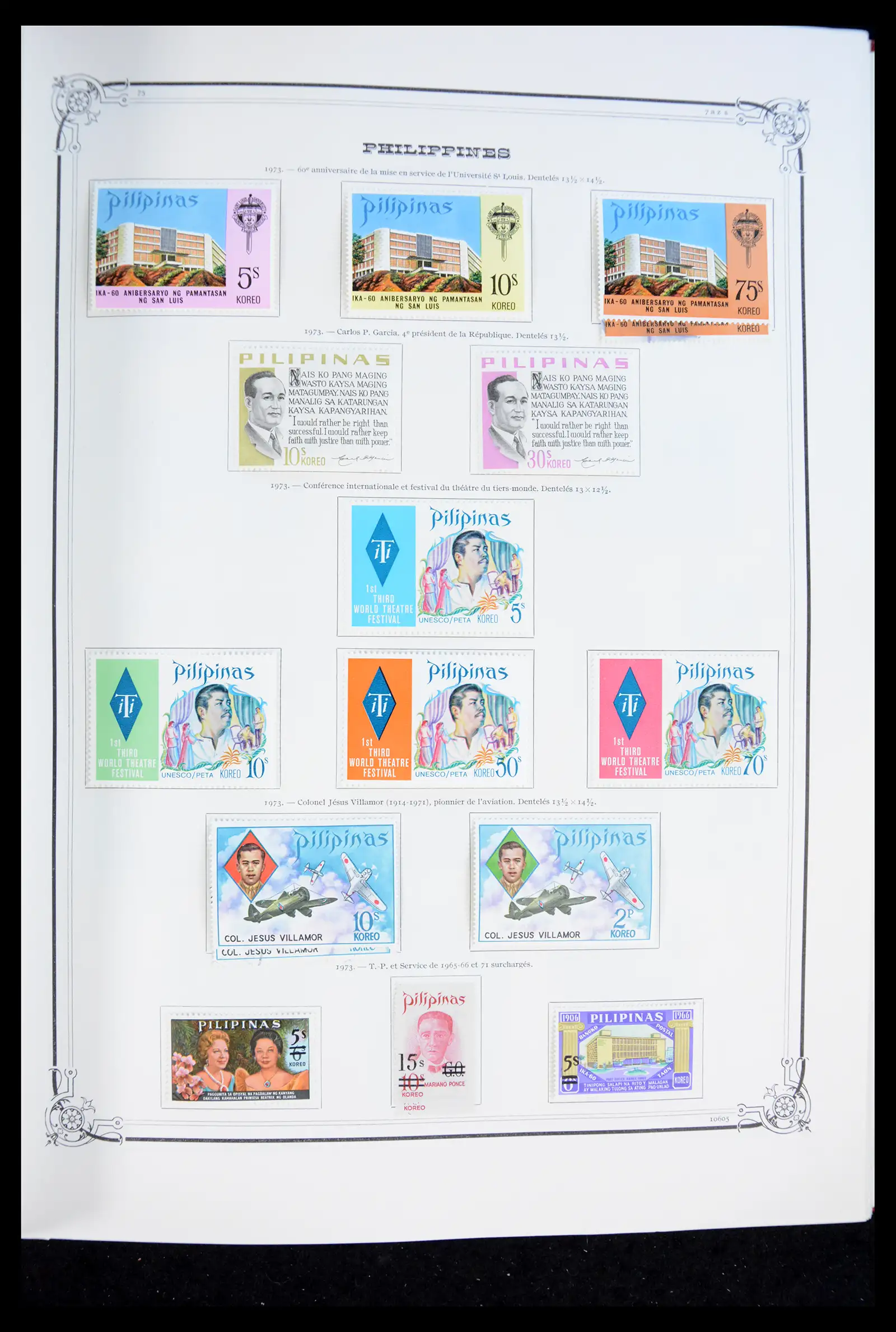 40838 0052 - Postzegelverzameling 40838 Filippijnen 1854-2007.