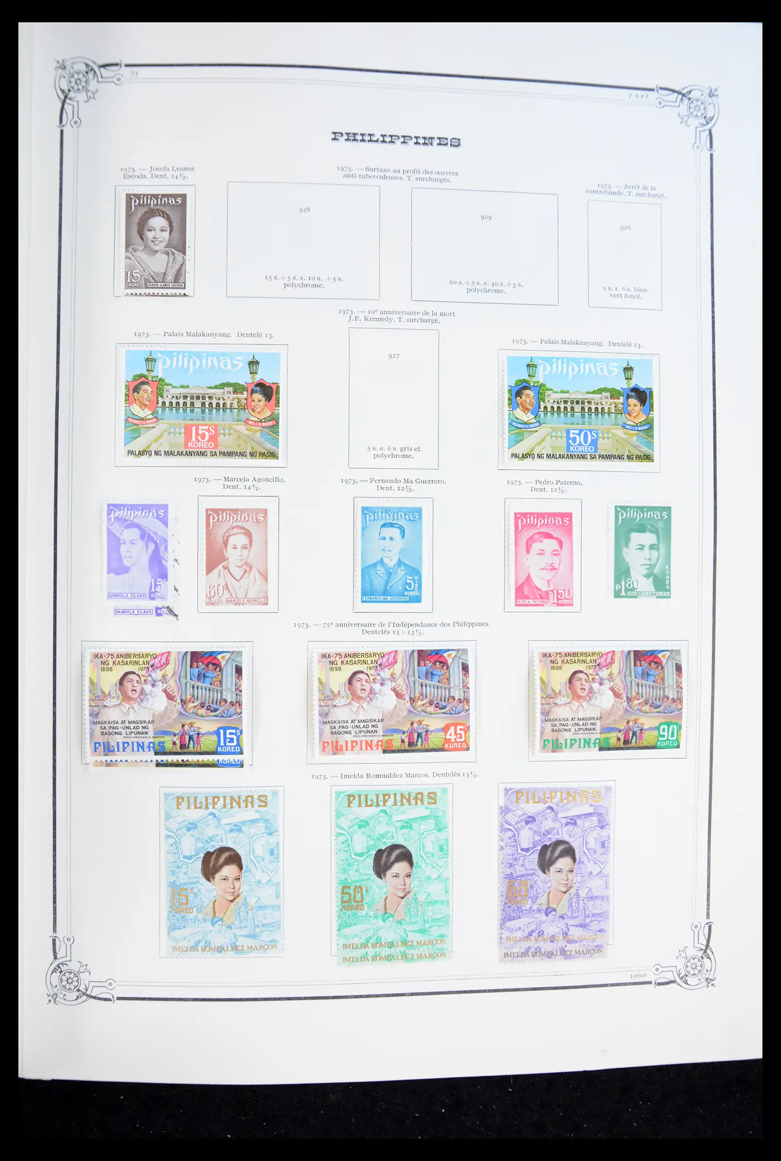 40838 0053 - Postzegelverzameling 40838 Filippijnen 1854-2007.