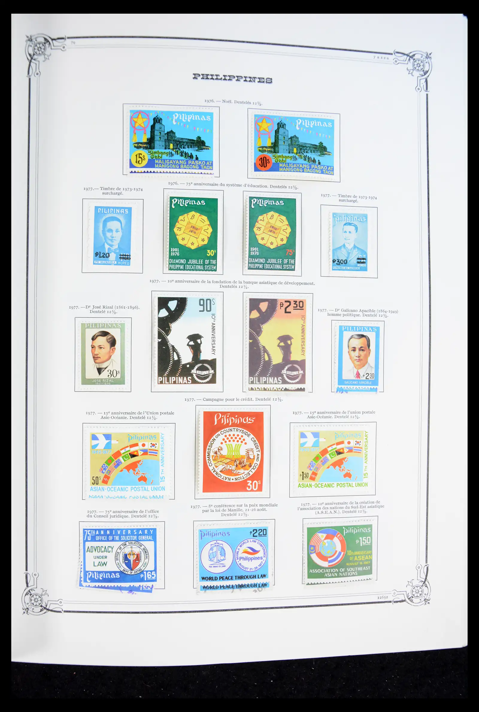 40838 0060 - Postzegelverzameling 40838 Filippijnen 1854-2007.