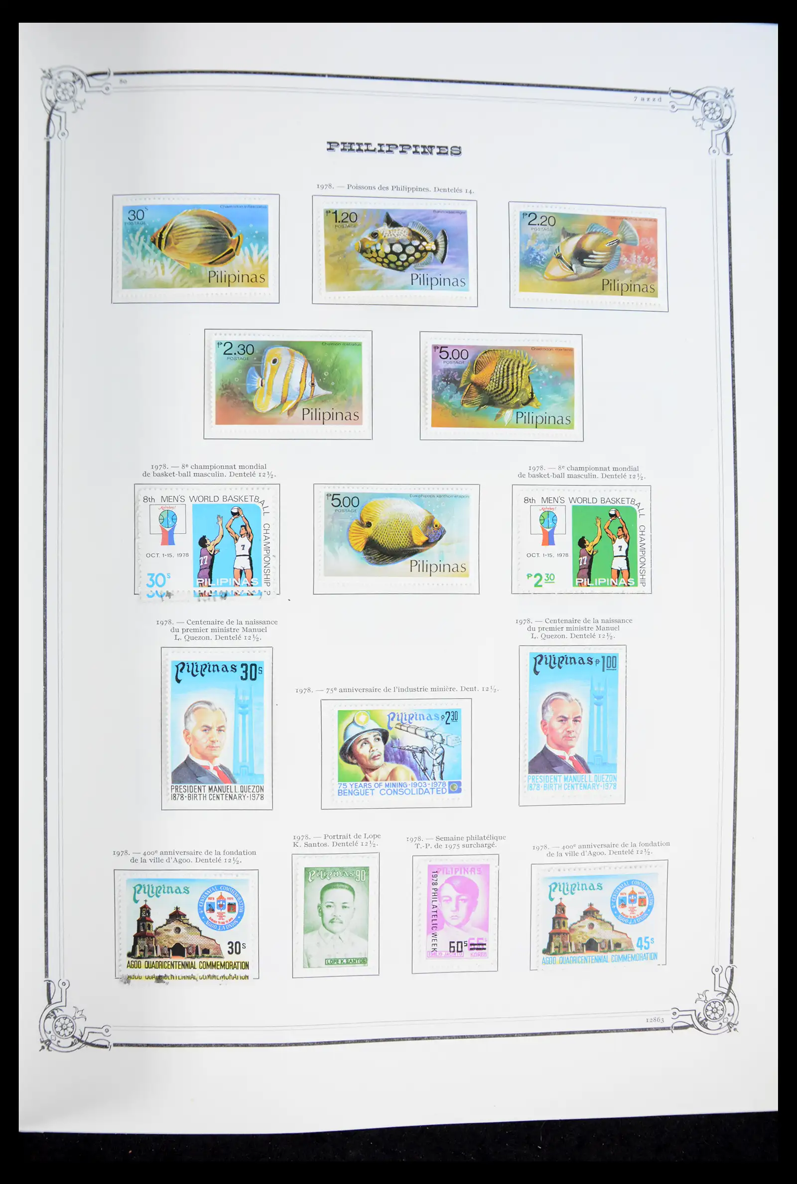 40838 0063 - Postzegelverzameling 40838 Filippijnen 1854-2007.