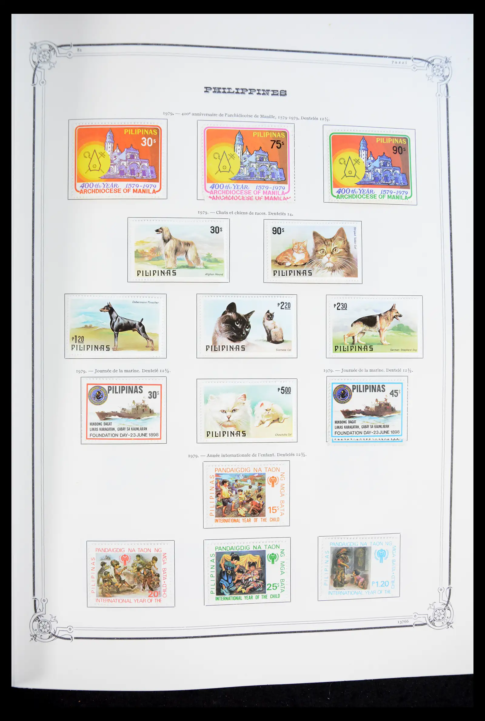 40838 0068 - Postzegelverzameling 40838 Filippijnen 1854-2007.