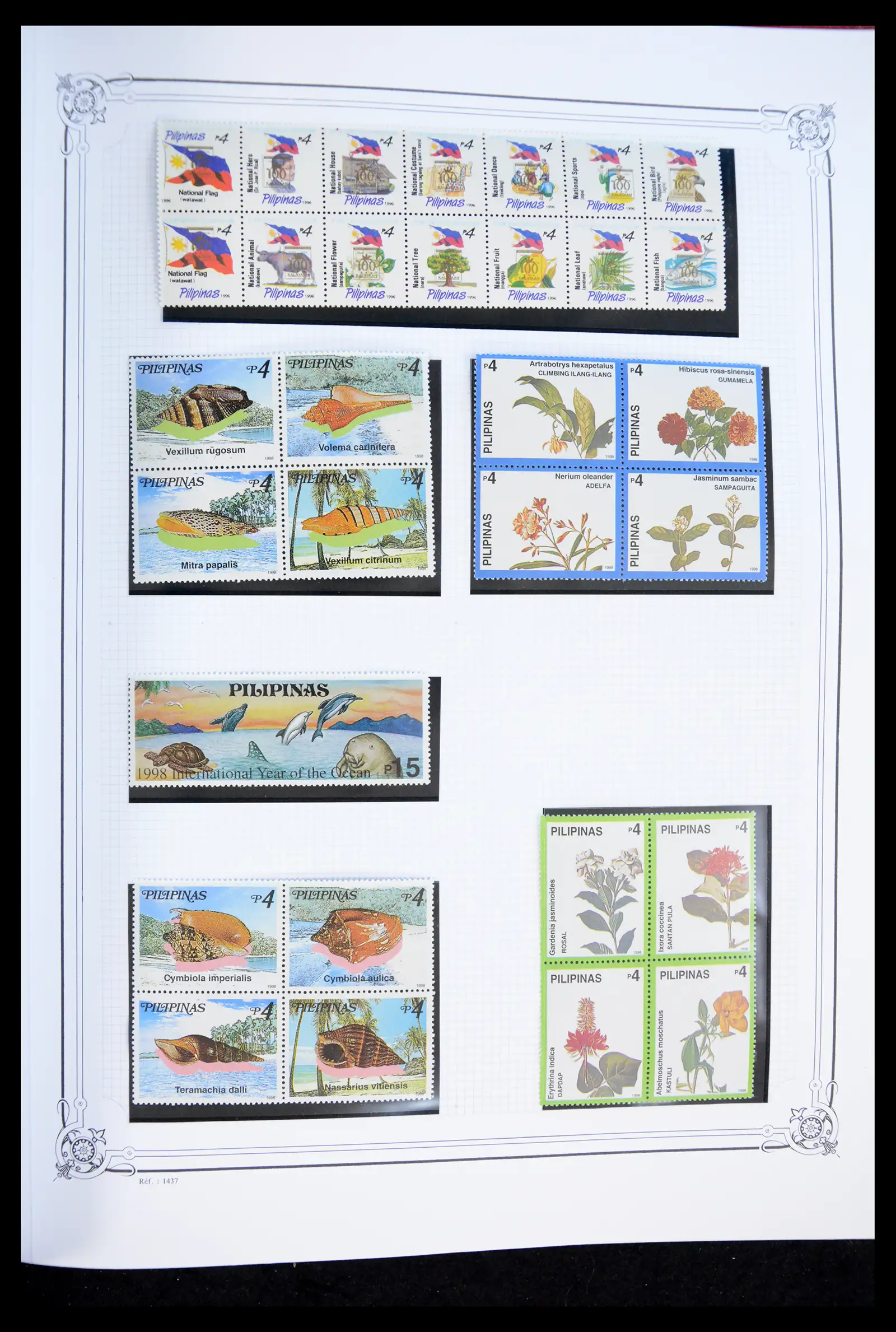 40838 0081 - Postzegelverzameling 40838 Filippijnen 1854-2007.