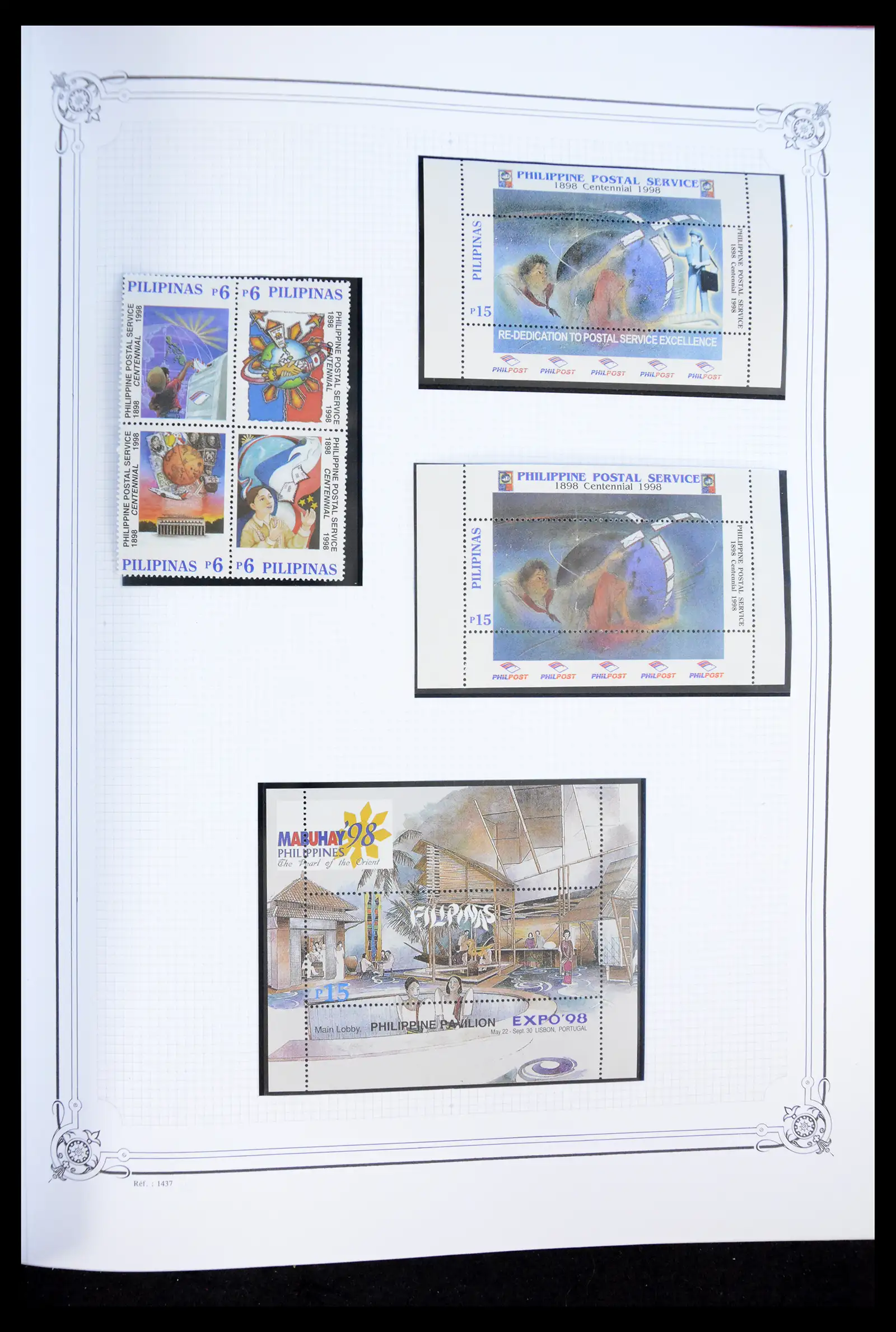 40838 0083 - Postzegelverzameling 40838 Filippijnen 1854-2007.