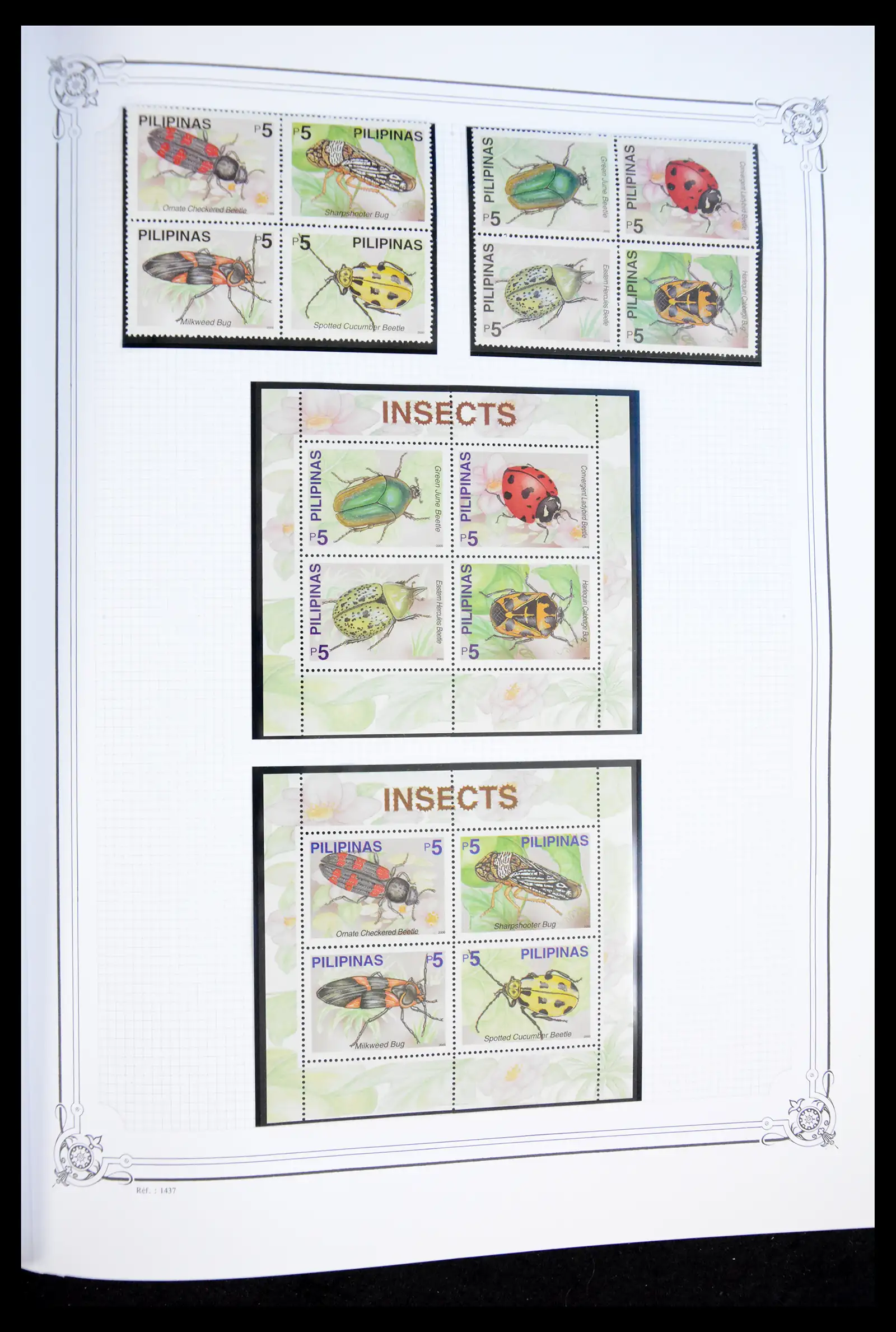 40838 0096 - Postzegelverzameling 40838 Filippijnen 1854-2007.