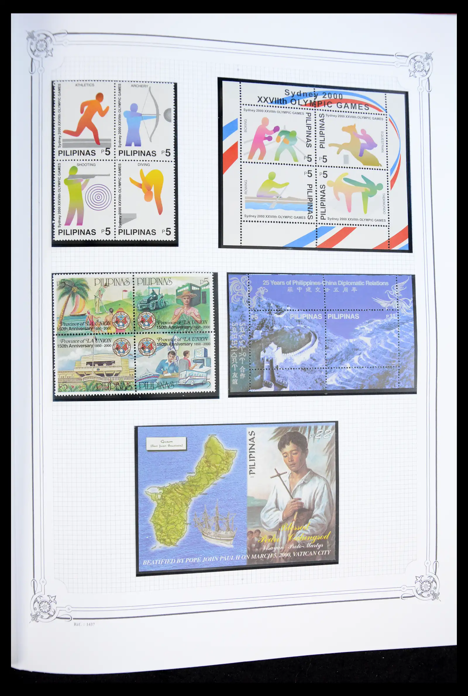 40838 0097 - Postzegelverzameling 40838 Filippijnen 1854-2007.