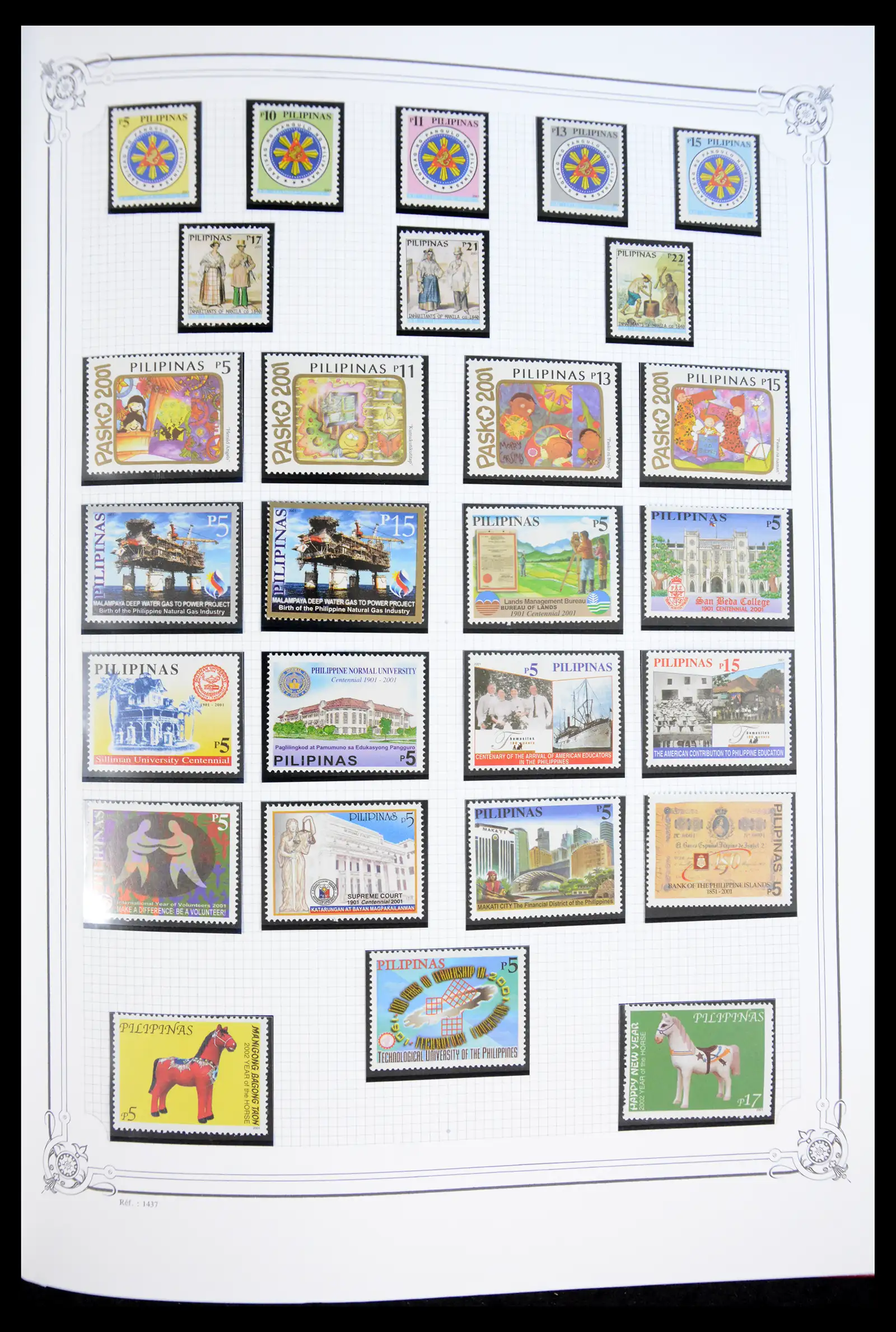 40838 0099 - Postzegelverzameling 40838 Filippijnen 1854-2007.