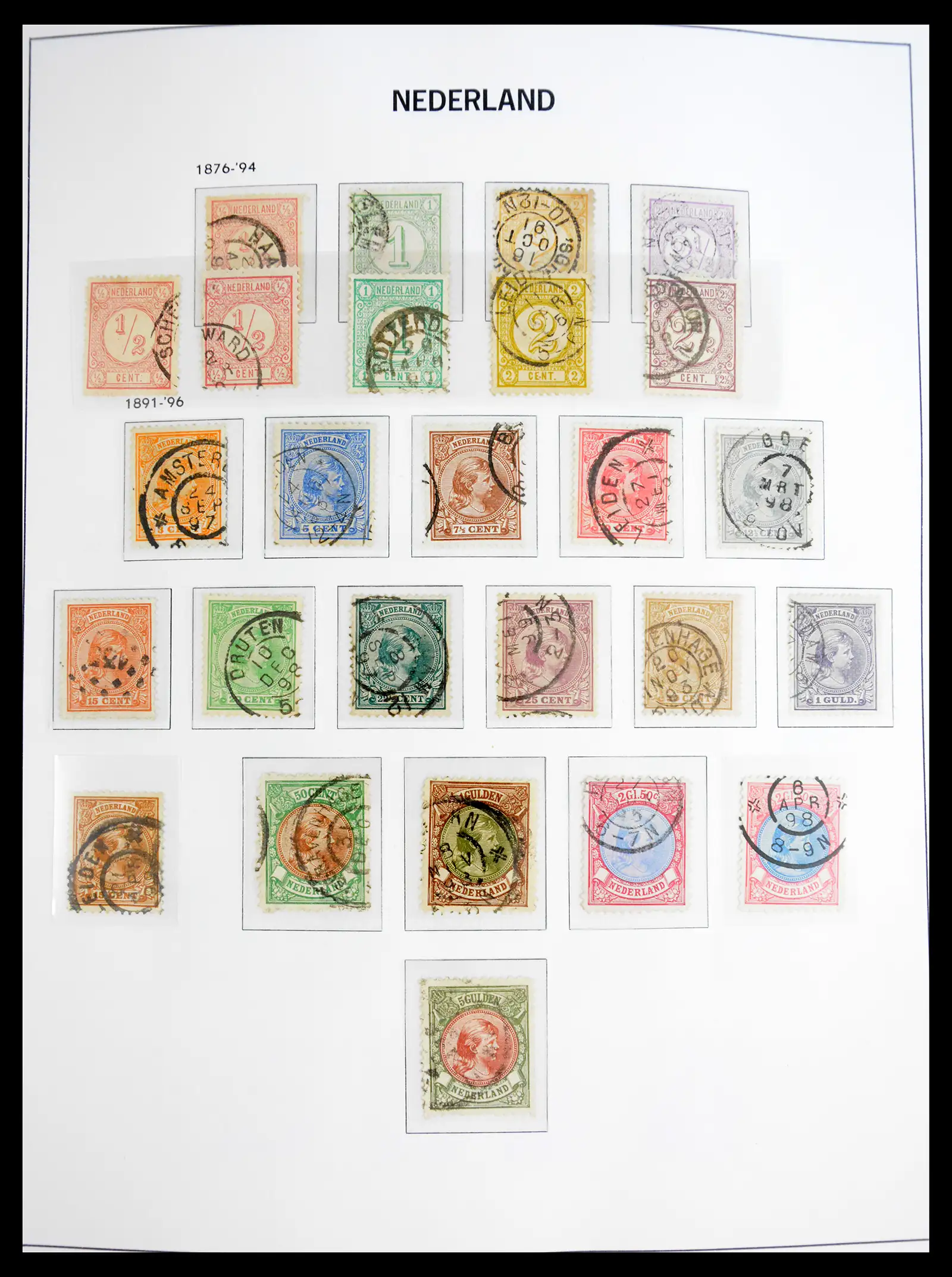 40856 0003 - Stamp collection 40856 Netherlands complete 1852-1967.