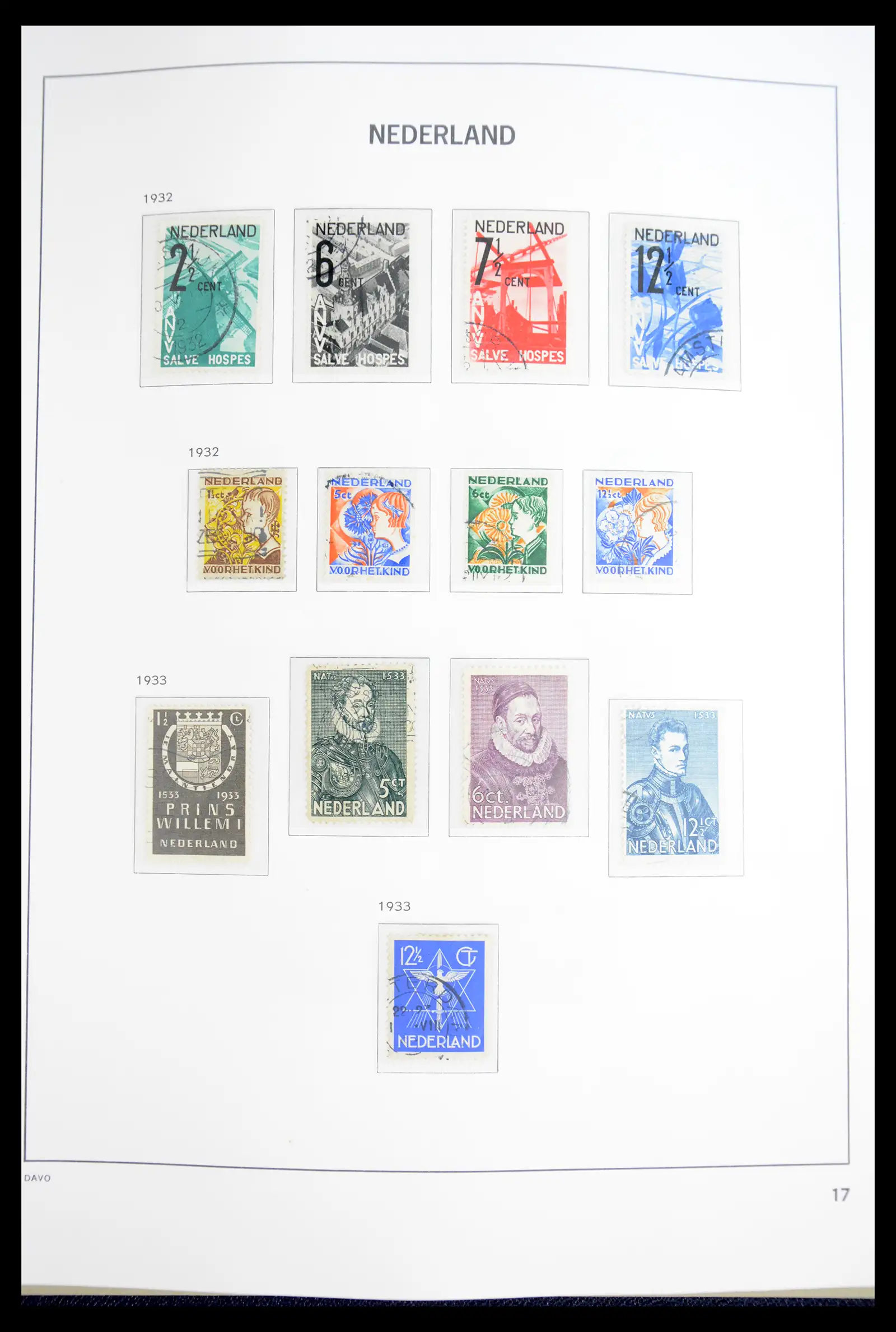 40856 0017 - Stamp collection 40856 Netherlands complete 1852-1967.