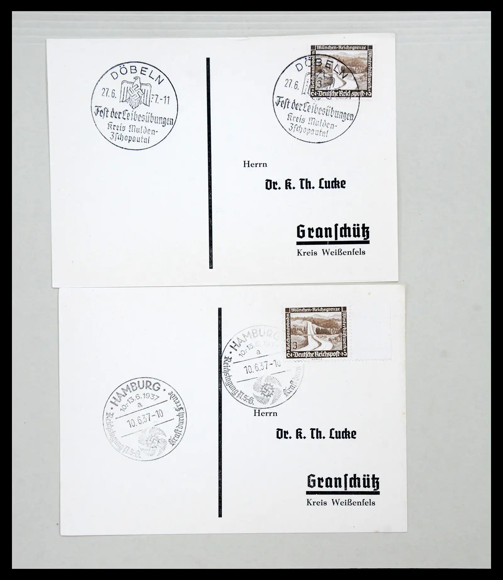 40859 0009 - Stamp collection 40859 Germany covers 1890-1960.