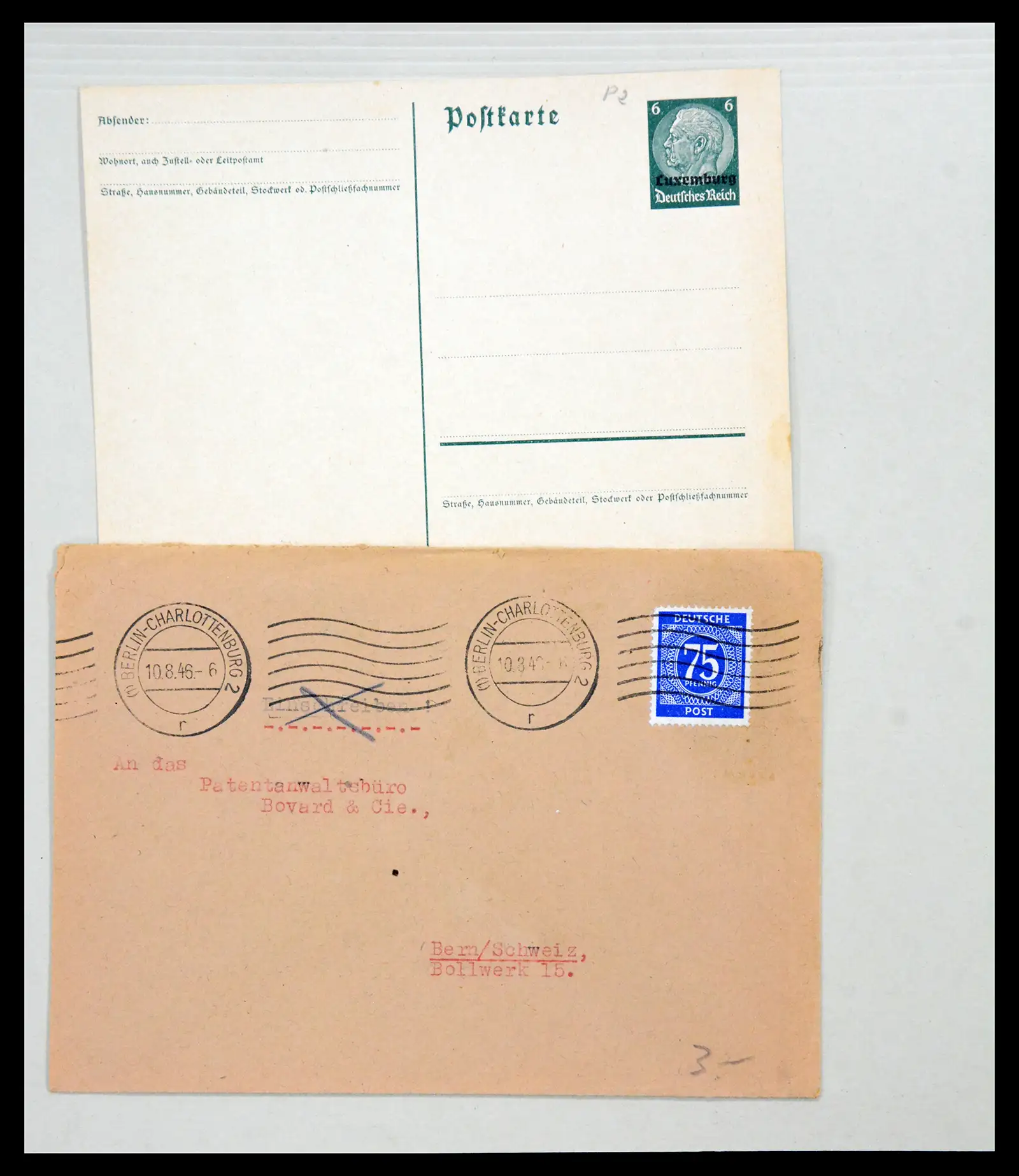 40859 0010 - Stamp collection 40859 Germany covers 1890-1960.