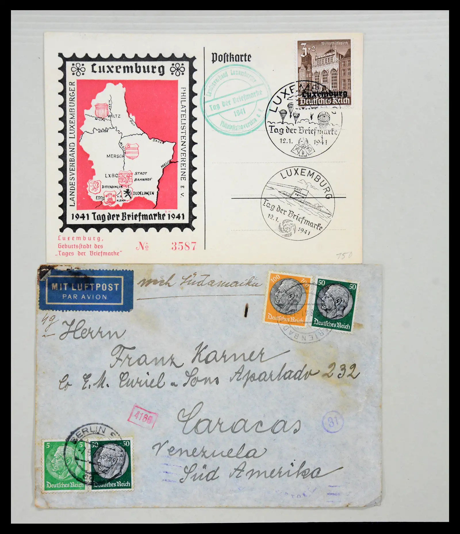 40859 0015 - Stamp collection 40859 Germany covers 1890-1960.