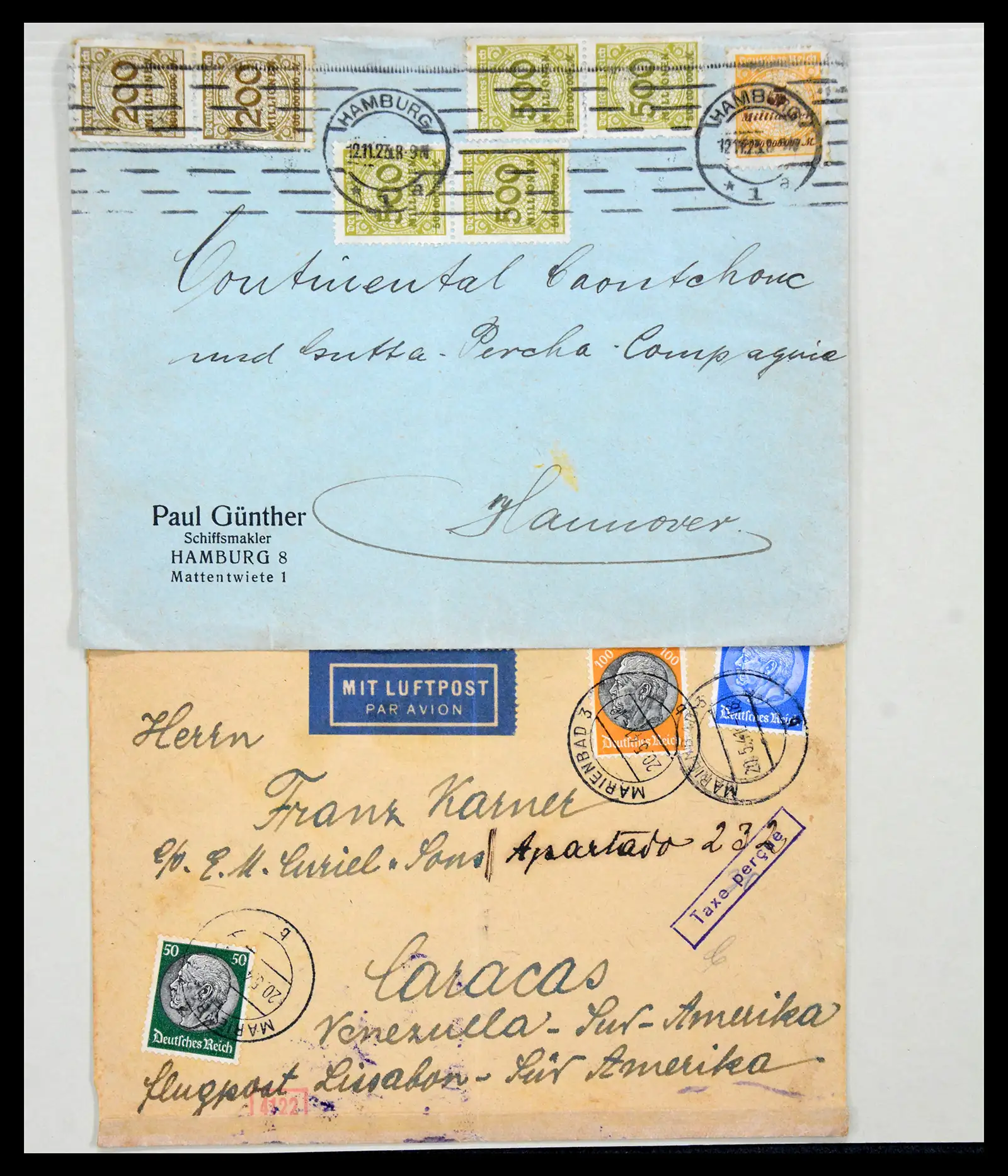 40859 0016 - Stamp collection 40859 Germany covers 1890-1960.
