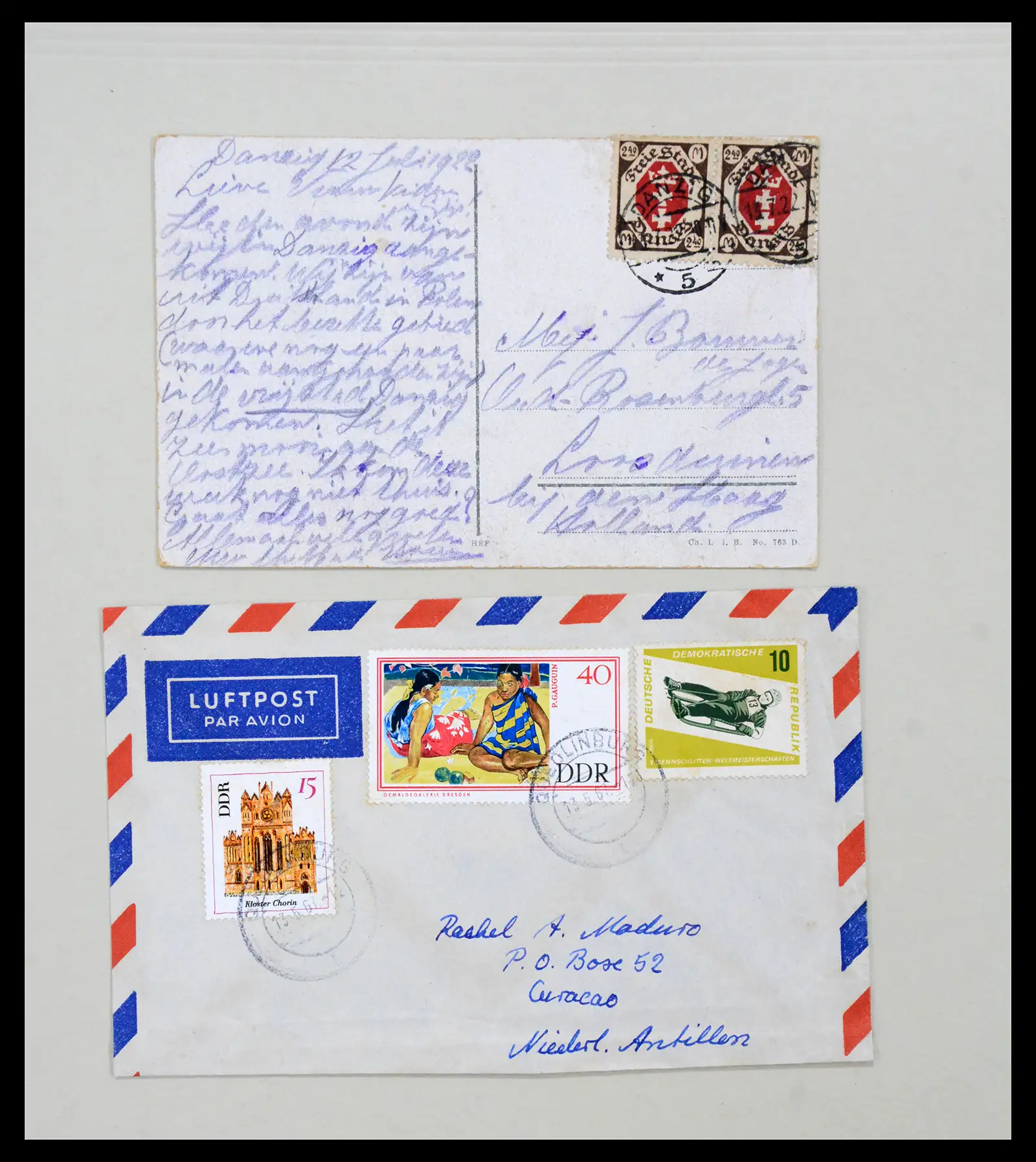 40859 0019 - Stamp collection 40859 Germany covers 1890-1960.