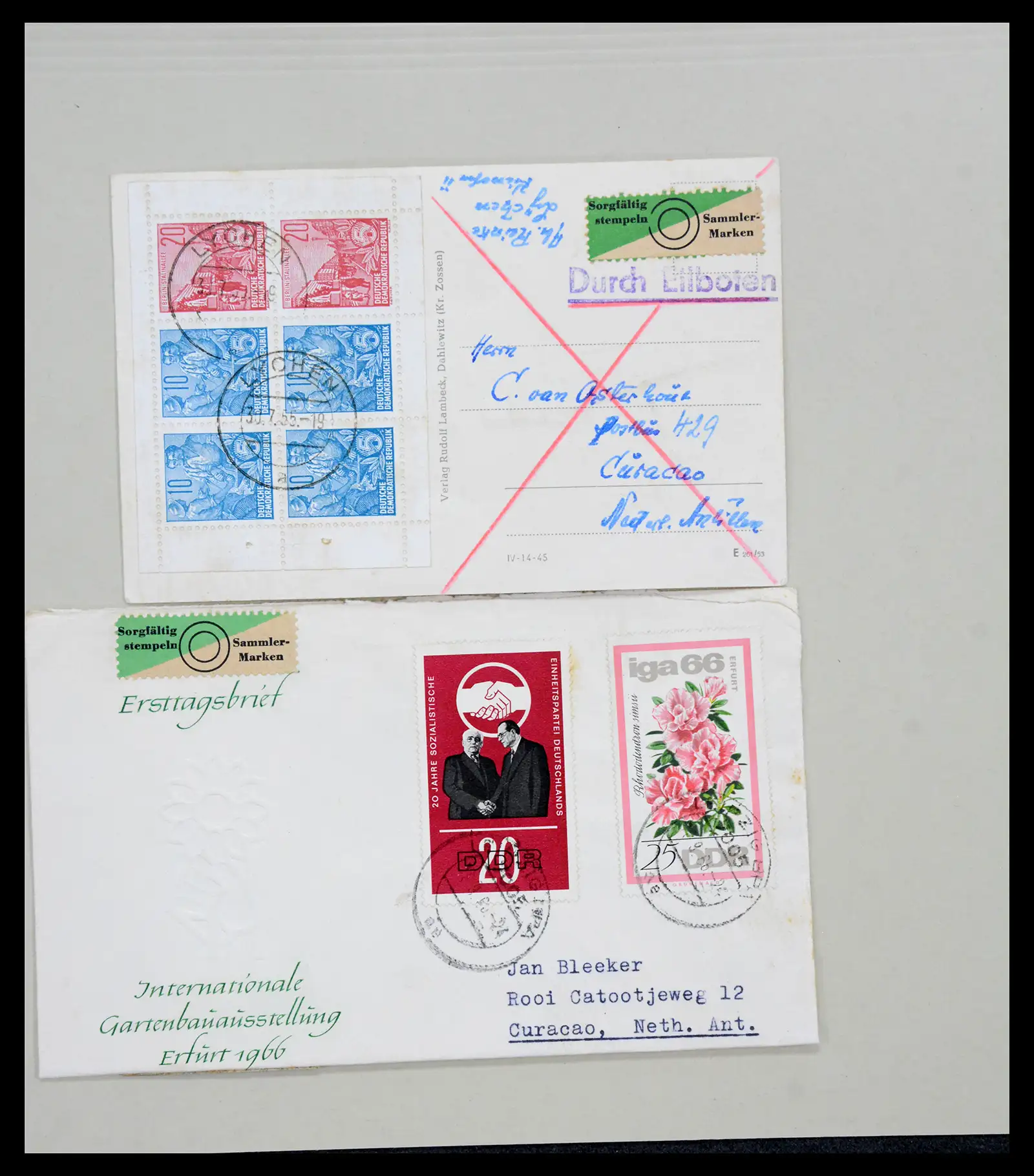40859 0024 - Stamp collection 40859 Germany covers 1890-1960.