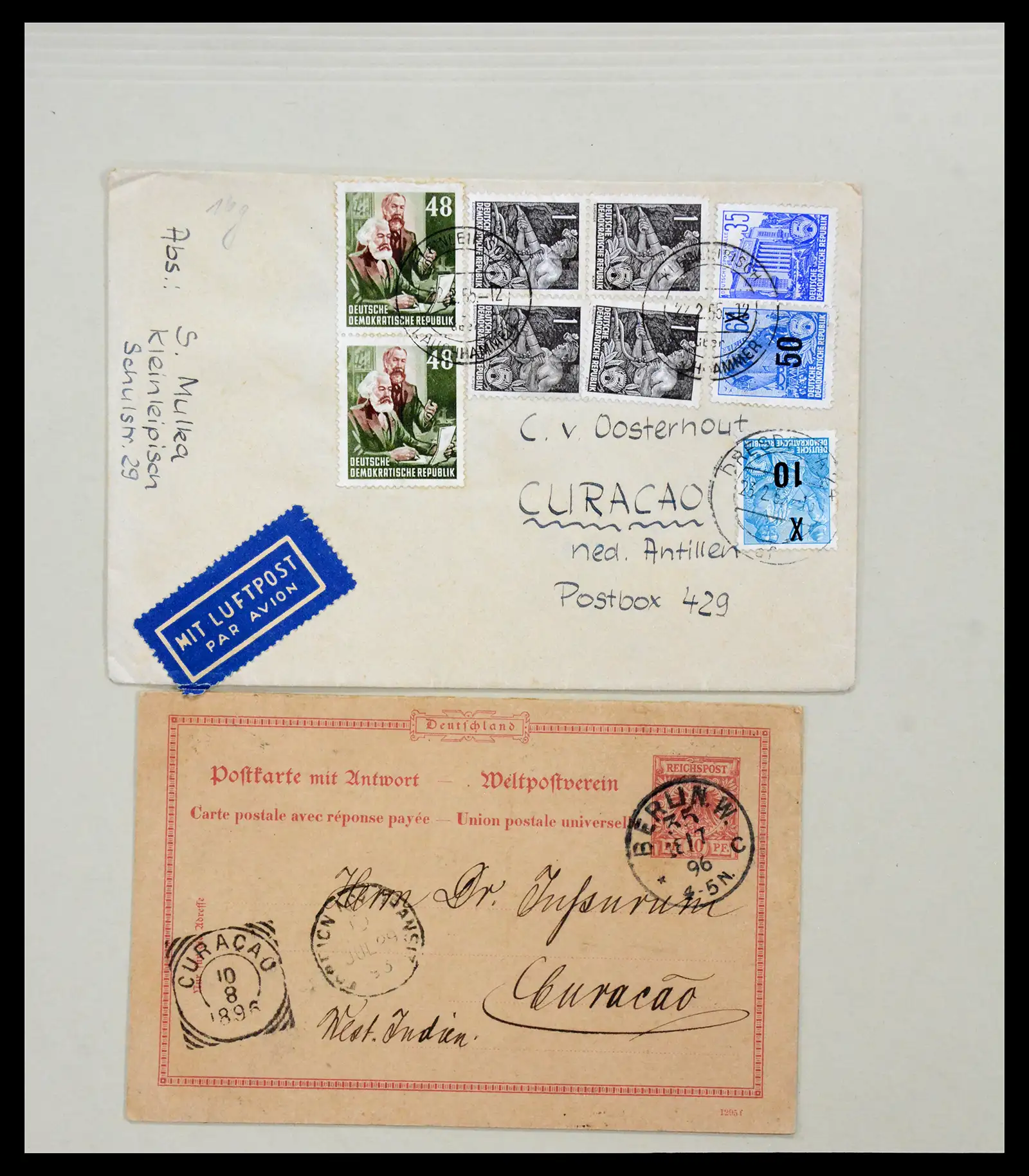 40859 0027 - Stamp collection 40859 Germany covers 1890-1960.
