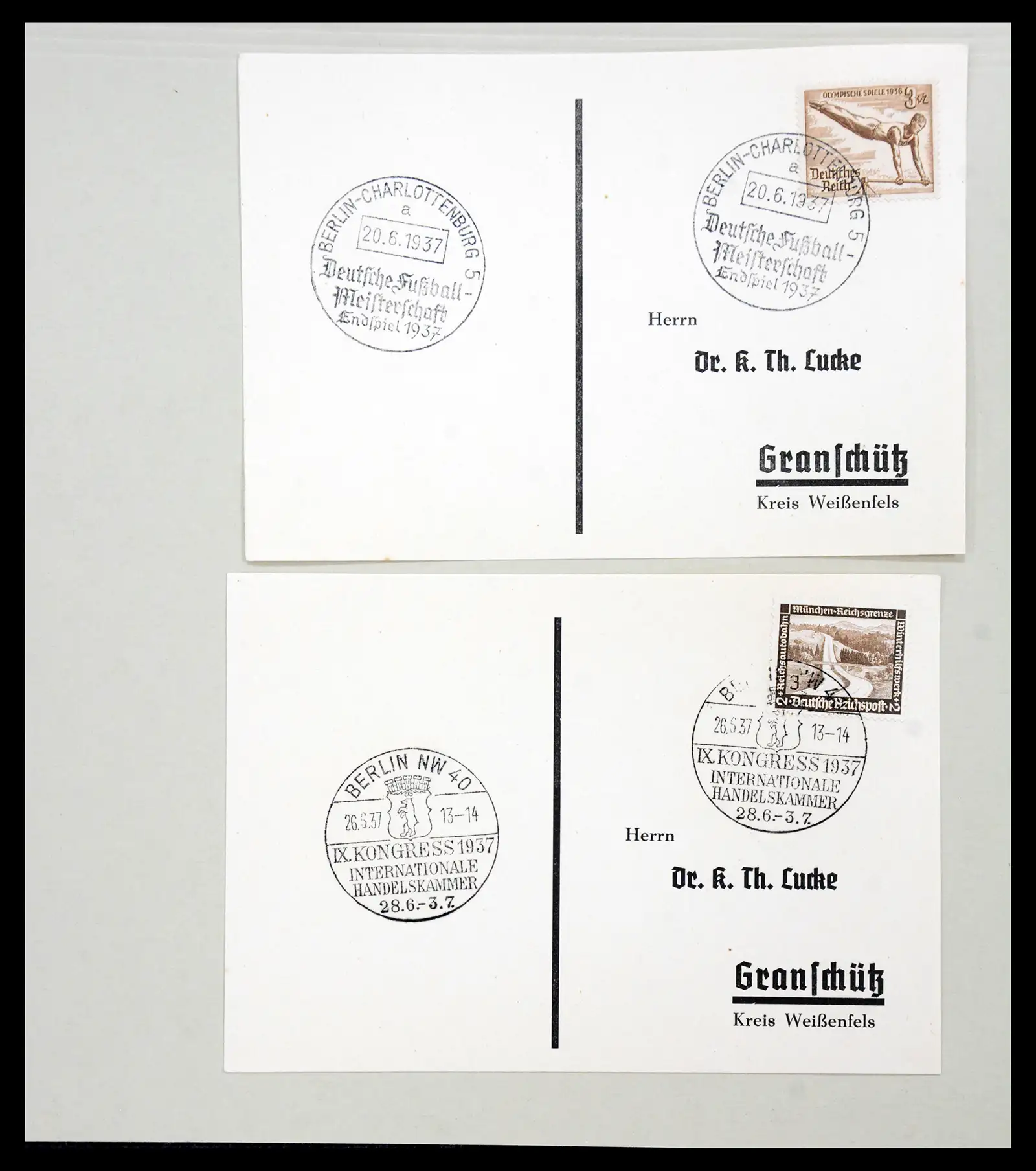 40859 0031 - Stamp collection 40859 Germany covers 1890-1960.