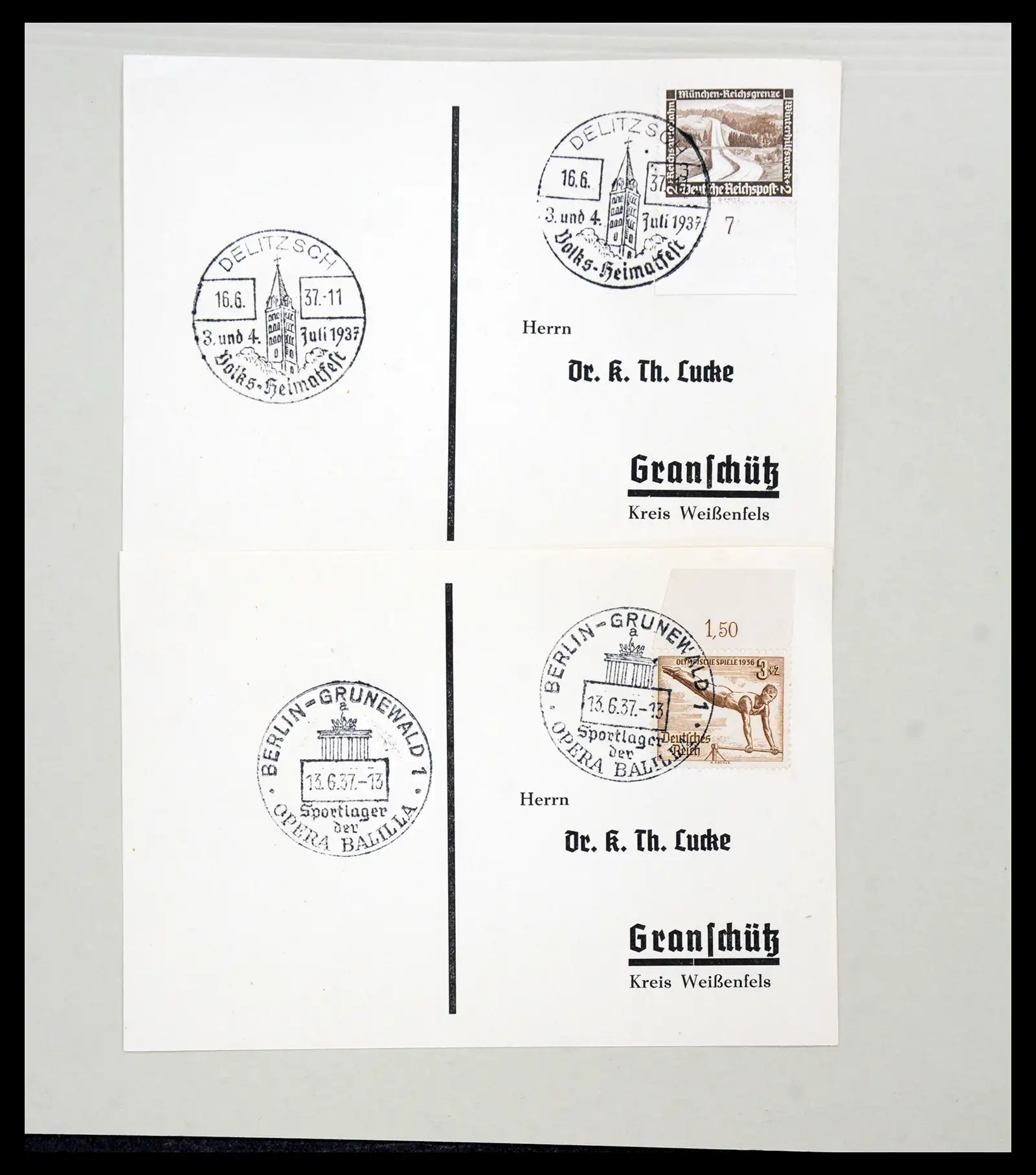 40859 0032 - Stamp collection 40859 Germany covers 1890-1960.