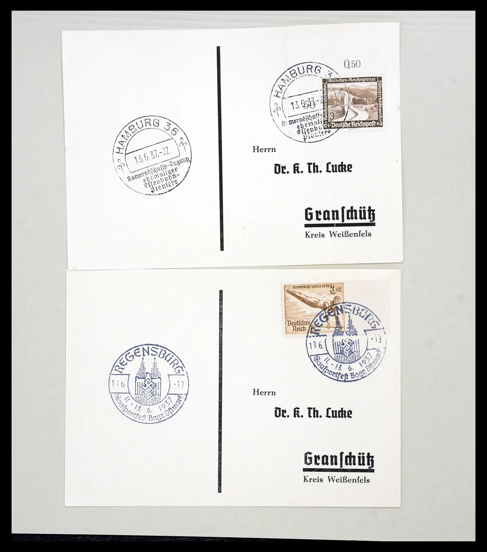 40859 0033 - Stamp collection 40859 Germany covers 1890-1960.